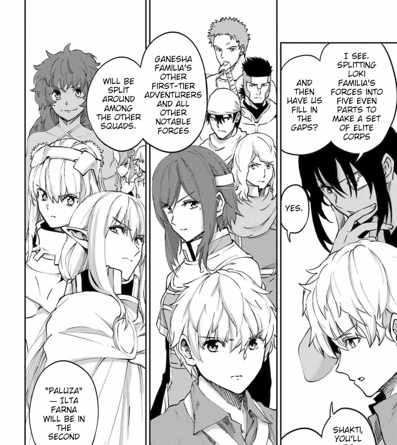 Dungeon Ni Deai O Motomeru No Wa Machigatte Iru Darou Ka Gaiden - Sword Oratoria Chapter 115 page 36 - 