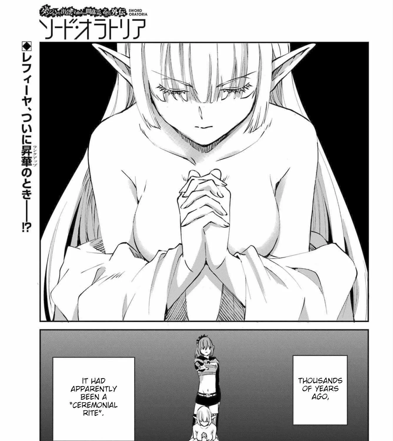 Dungeon Ni Deai O Motomeru No Wa Machigatte Iru Darou Ka Gaiden - Sword Oratoria Chapter 116 page 1 - 