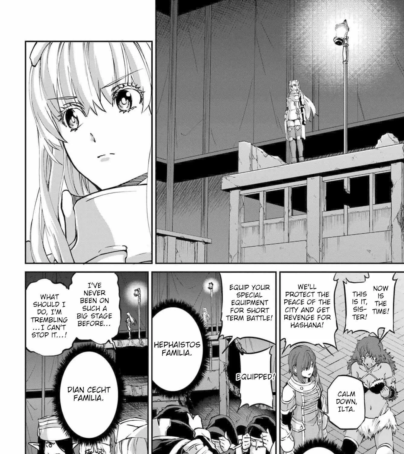 Dungeon Ni Deai O Motomeru No Wa Machigatte Iru Darou Ka Gaiden - Sword Oratoria Chapter 116 page 15 - 