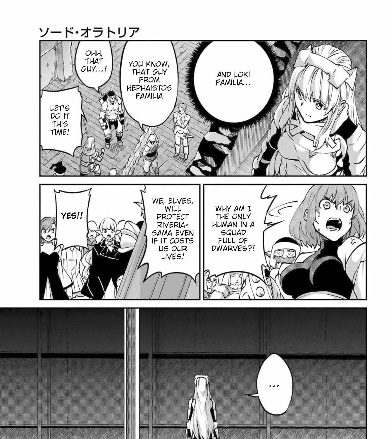 Dungeon Ni Deai O Motomeru No Wa Machigatte Iru Darou Ka Gaiden - Sword Oratoria Chapter 116 page 17 - 