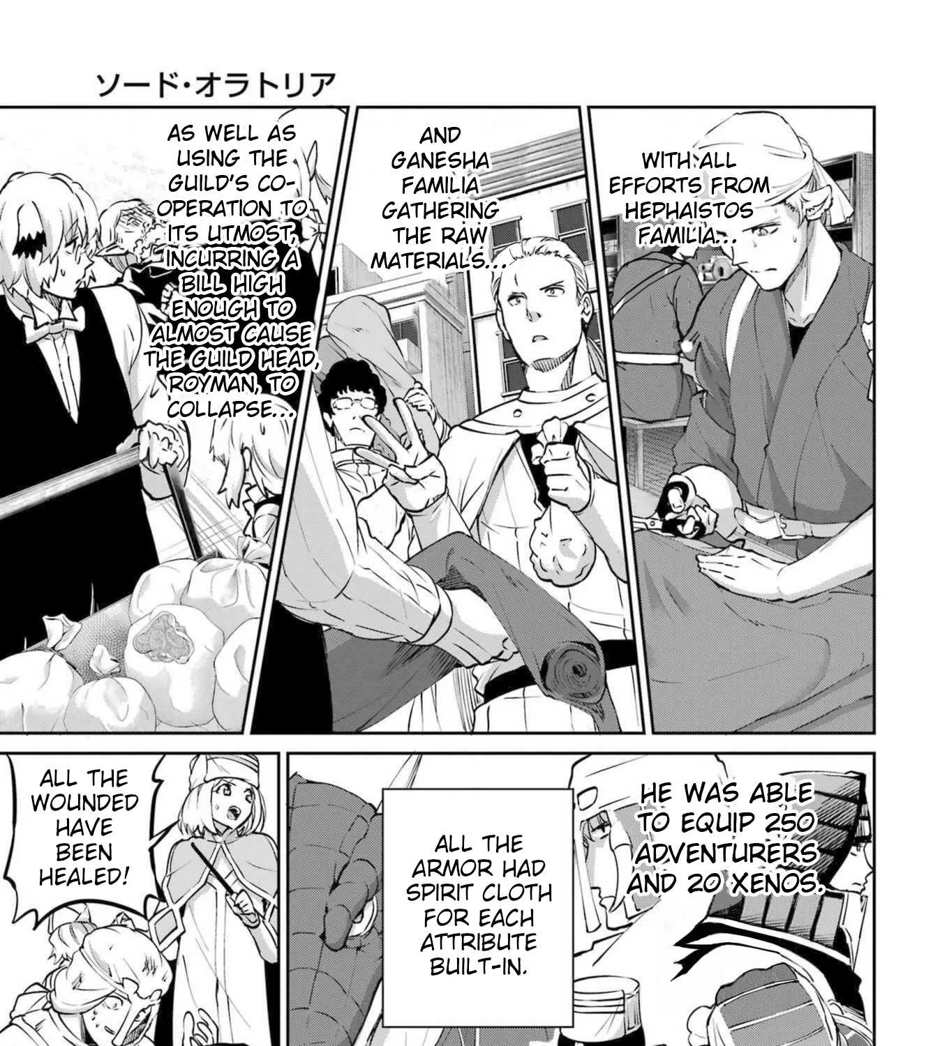 Dungeon Ni Deai O Motomeru No Wa Machigatte Iru Darou Ka Gaiden - Sword Oratoria Chapter 117 page 31 - 