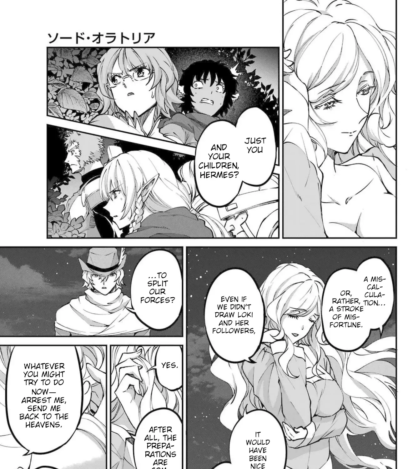 Dungeon Ni Deai O Motomeru No Wa Machigatte Iru Darou Ka Gaiden - Sword Oratoria Chapter 121 page 46 - 