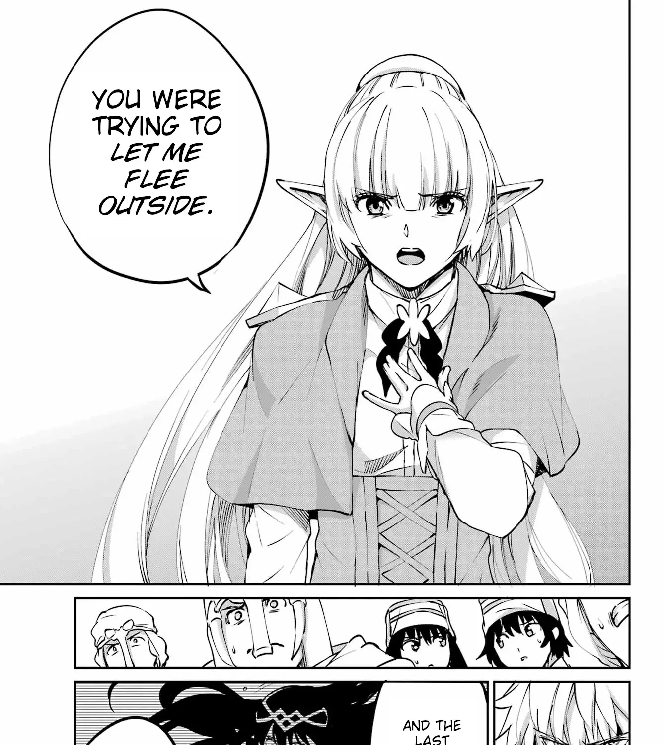 Dungeon Ni Deai O Motomeru No Wa Machigatte Iru Darou Ka Gaiden - Sword Oratoria Chapter 122 page 34 - 