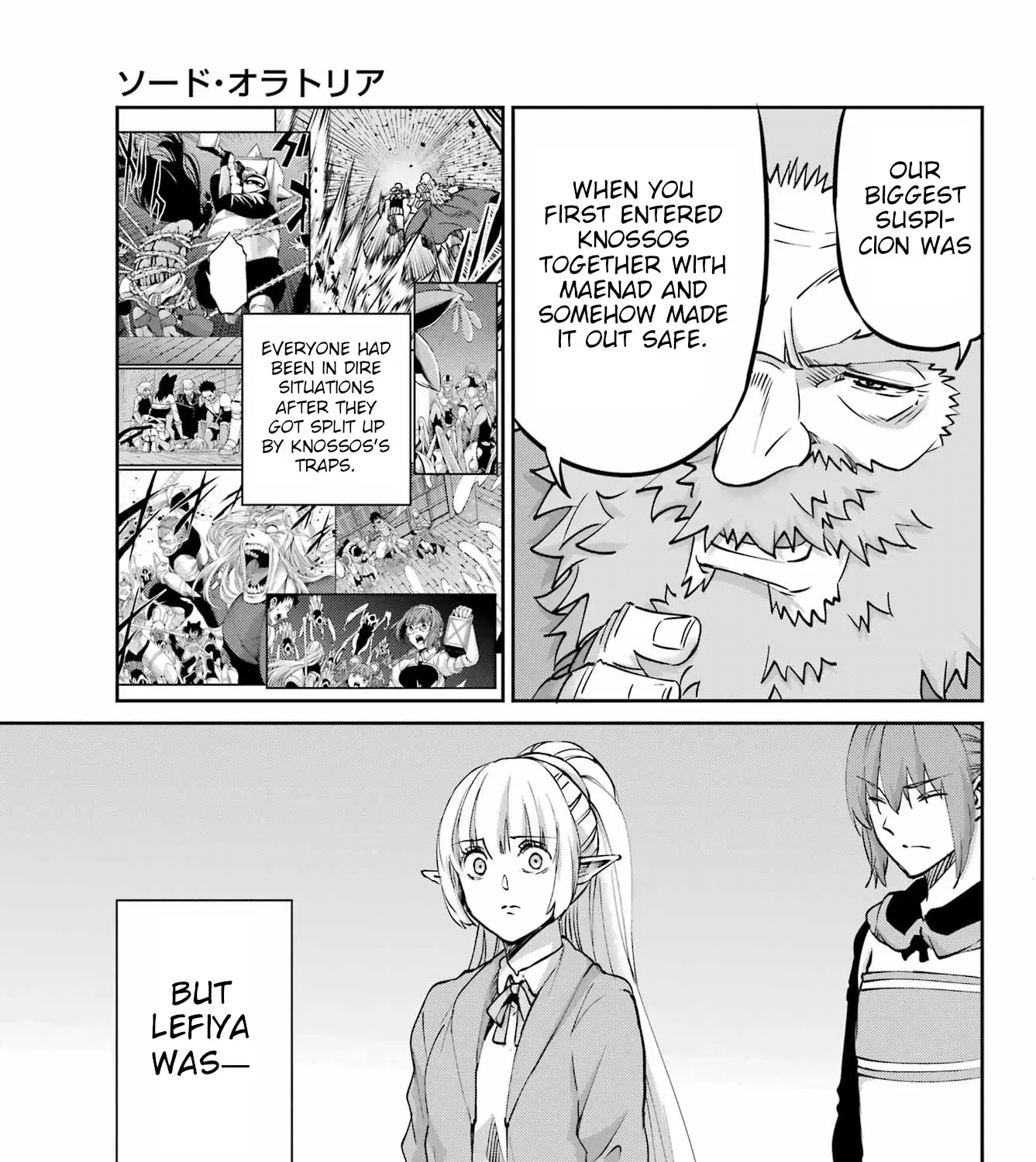 Dungeon Ni Deai O Motomeru No Wa Machigatte Iru Darou Ka Gaiden - Sword Oratoria Chapter 122 page 58 - 