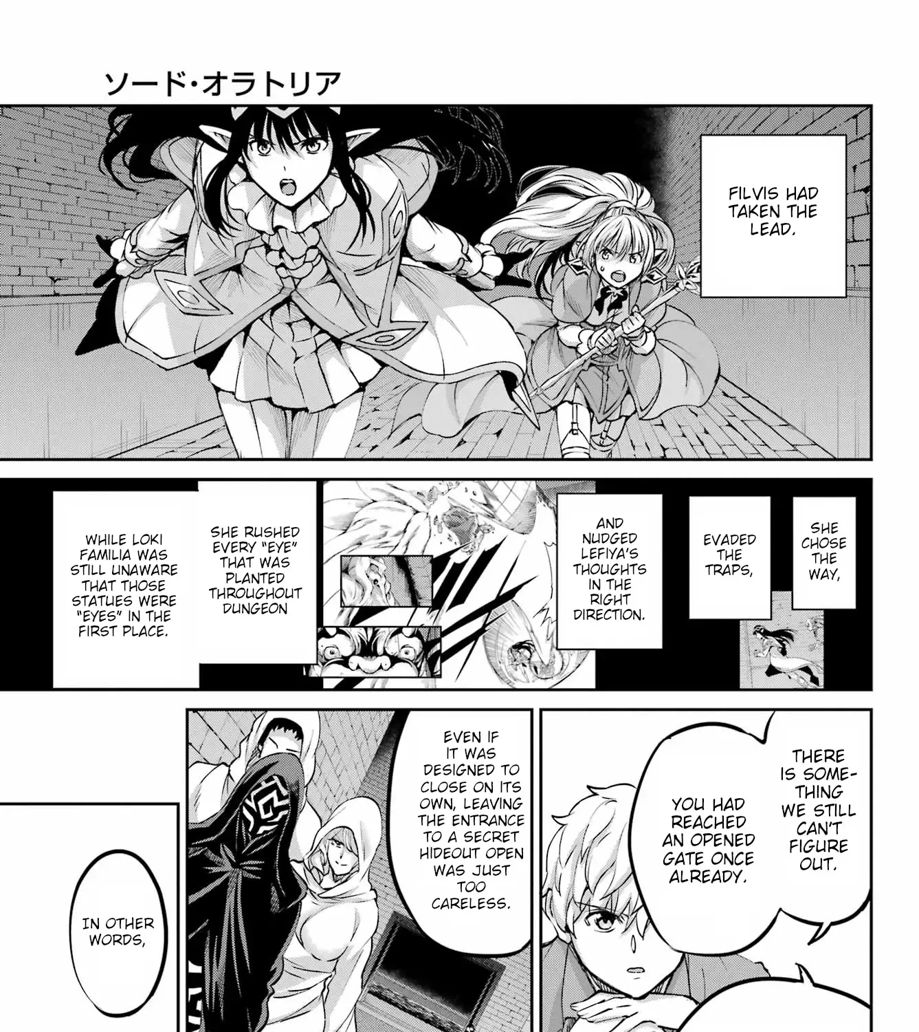 Dungeon Ni Deai O Motomeru No Wa Machigatte Iru Darou Ka Gaiden - Sword Oratoria Chapter 122 page 62 - 