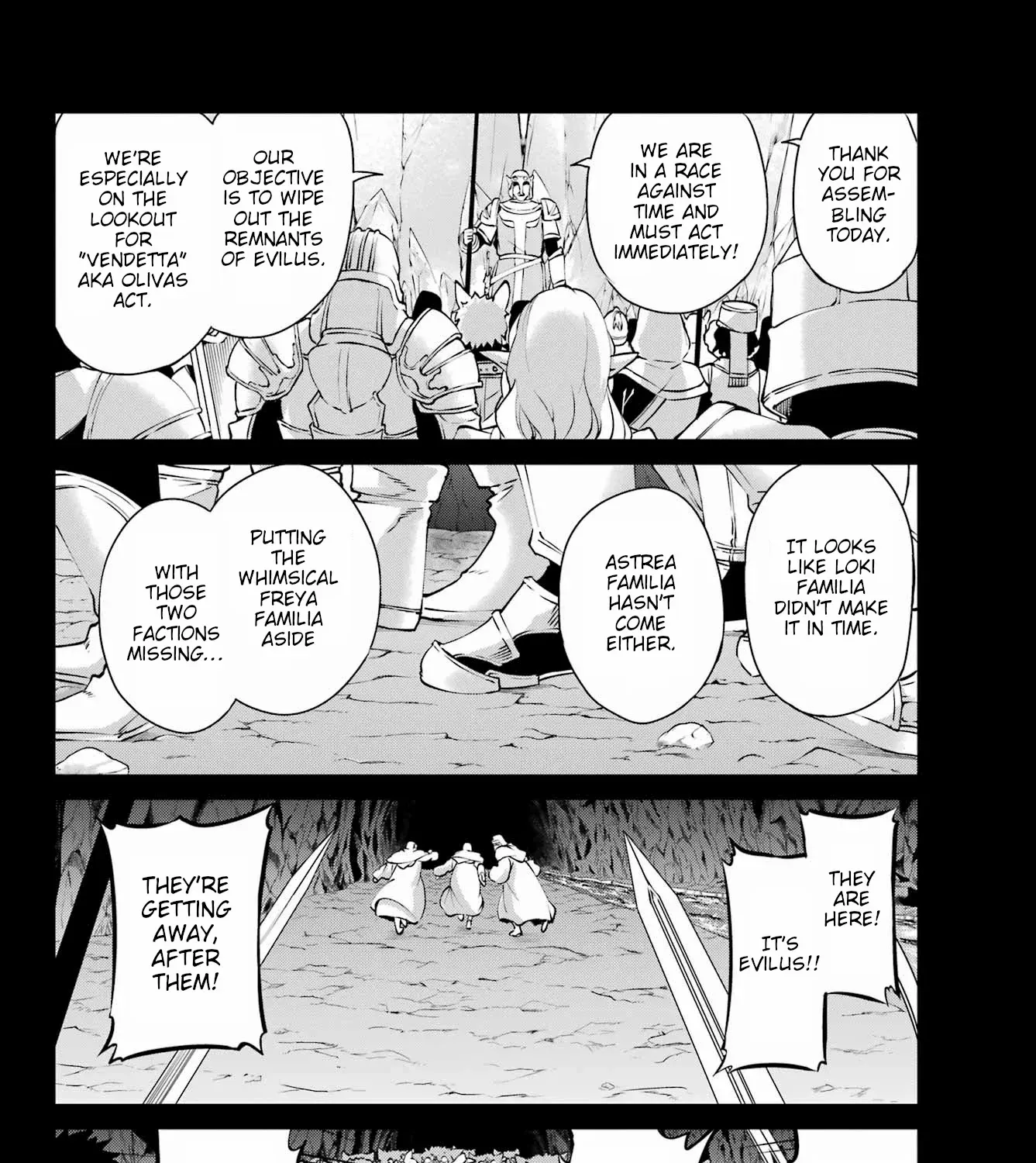 Dungeon Ni Deai O Motomeru No Wa Machigatte Iru Darou Ka Gaiden - Sword Oratoria Chapter 124 page 11 - 