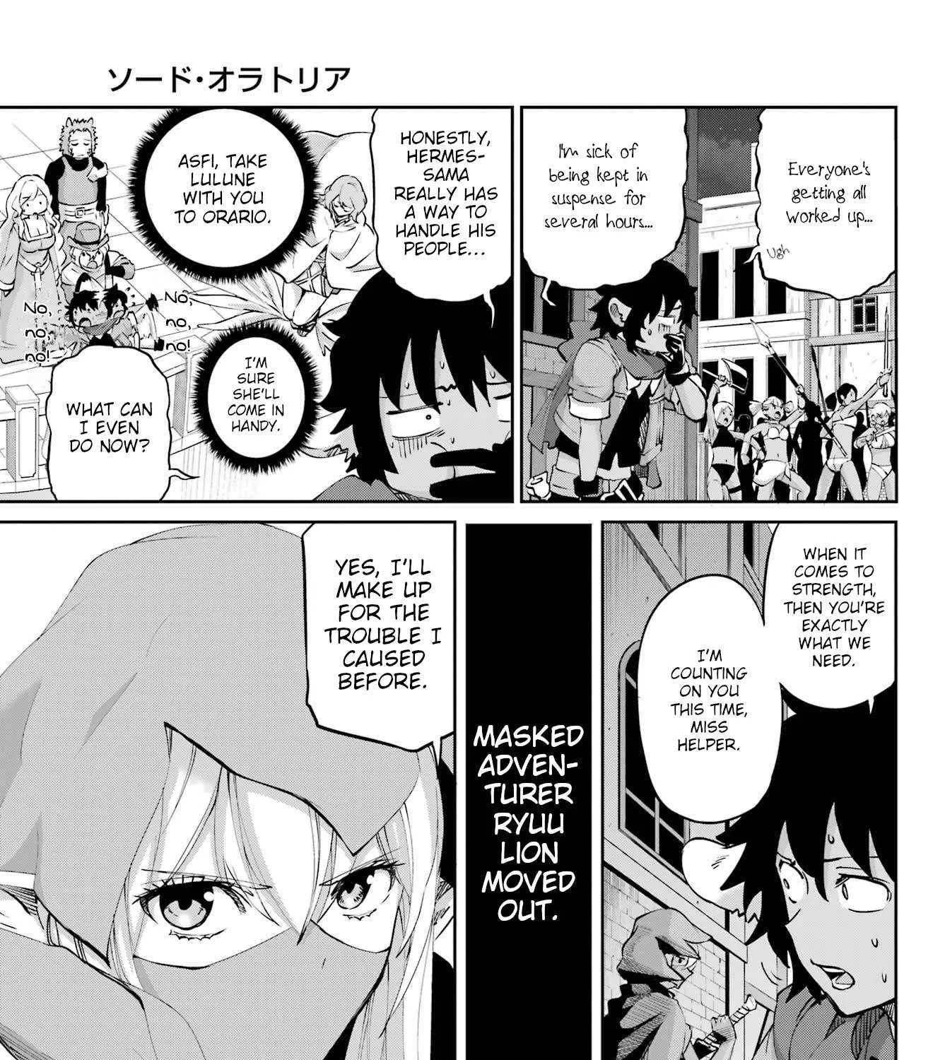 Dungeon Ni Deai O Motomeru No Wa Machigatte Iru Darou Ka Gaiden - Sword Oratoria Chapter 128 page 90 - 