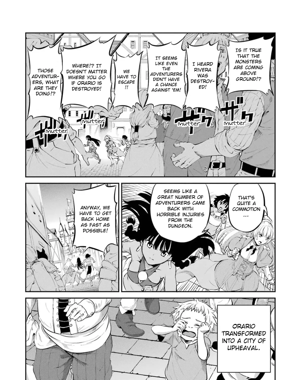 Dungeon Ni Deai O Motomeru No Wa Machigatte Iru Darou Ka Gaiden - Sword Oratoria Chapter 79 page 43 - 