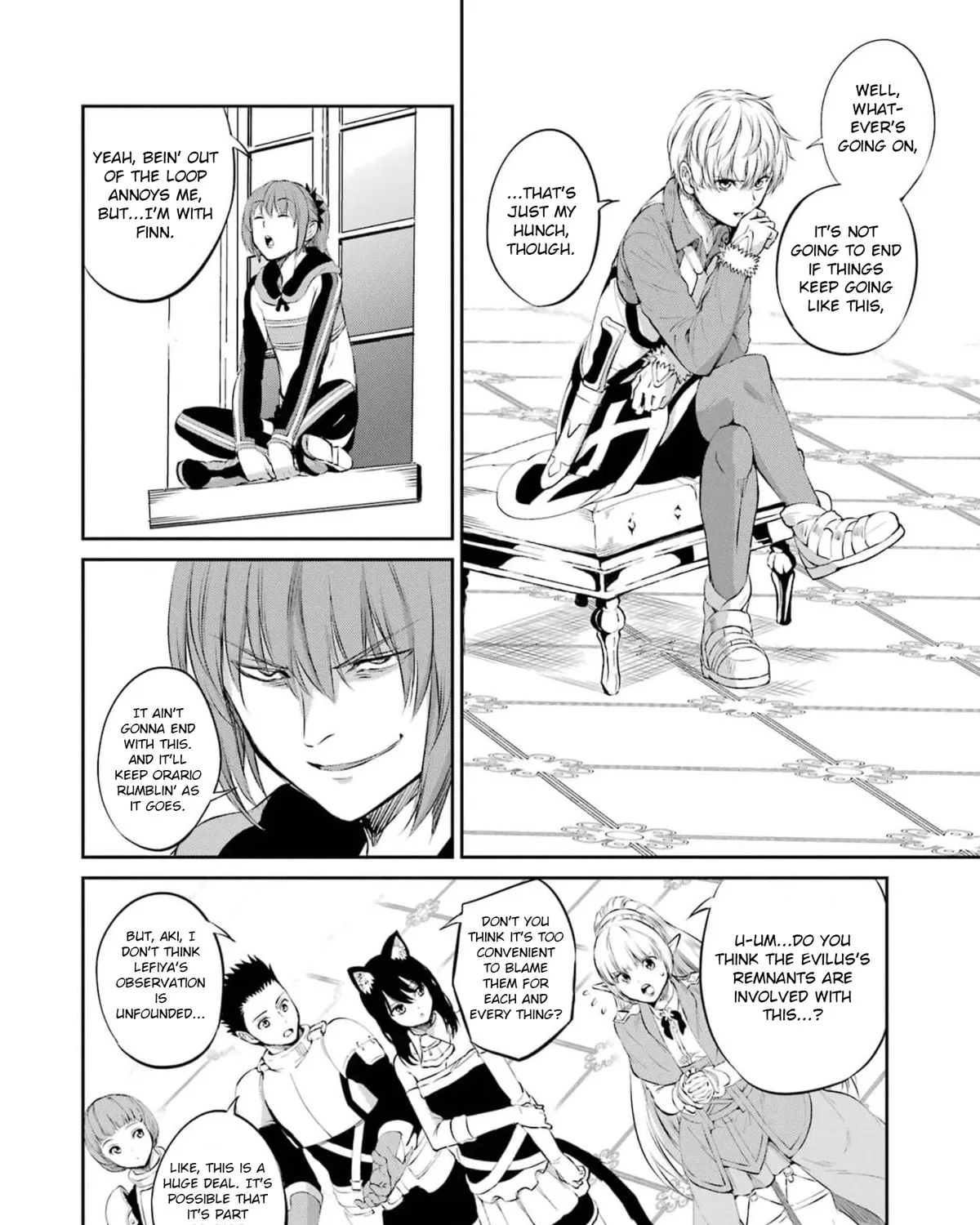 Dungeon Ni Deai O Motomeru No Wa Machigatte Iru Darou Ka Gaiden - Sword Oratoria Chapter 79 page 51 - 