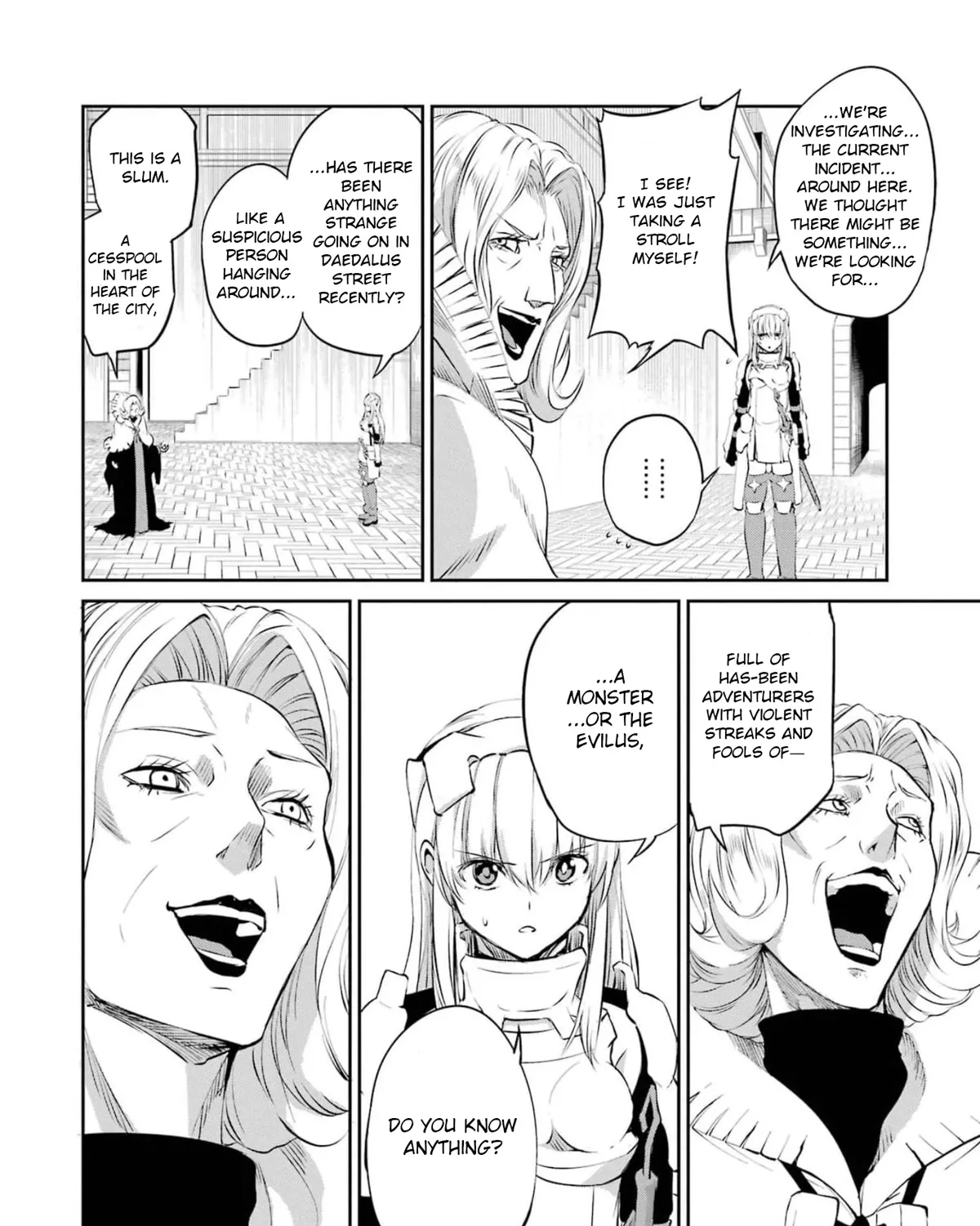 Dungeon Ni Deai O Motomeru No Wa Machigatte Iru Darou Ka Gaiden - Sword Oratoria Chapter 79 page 87 - 