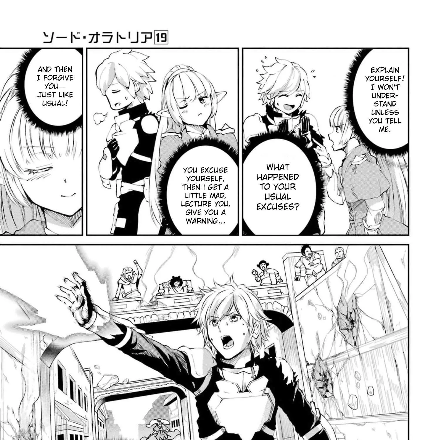 Dungeon Ni Deai O Motomeru No Wa Machigatte Iru Darou Ka Gaiden - Sword Oratoria Chapter 81 page 85 - 