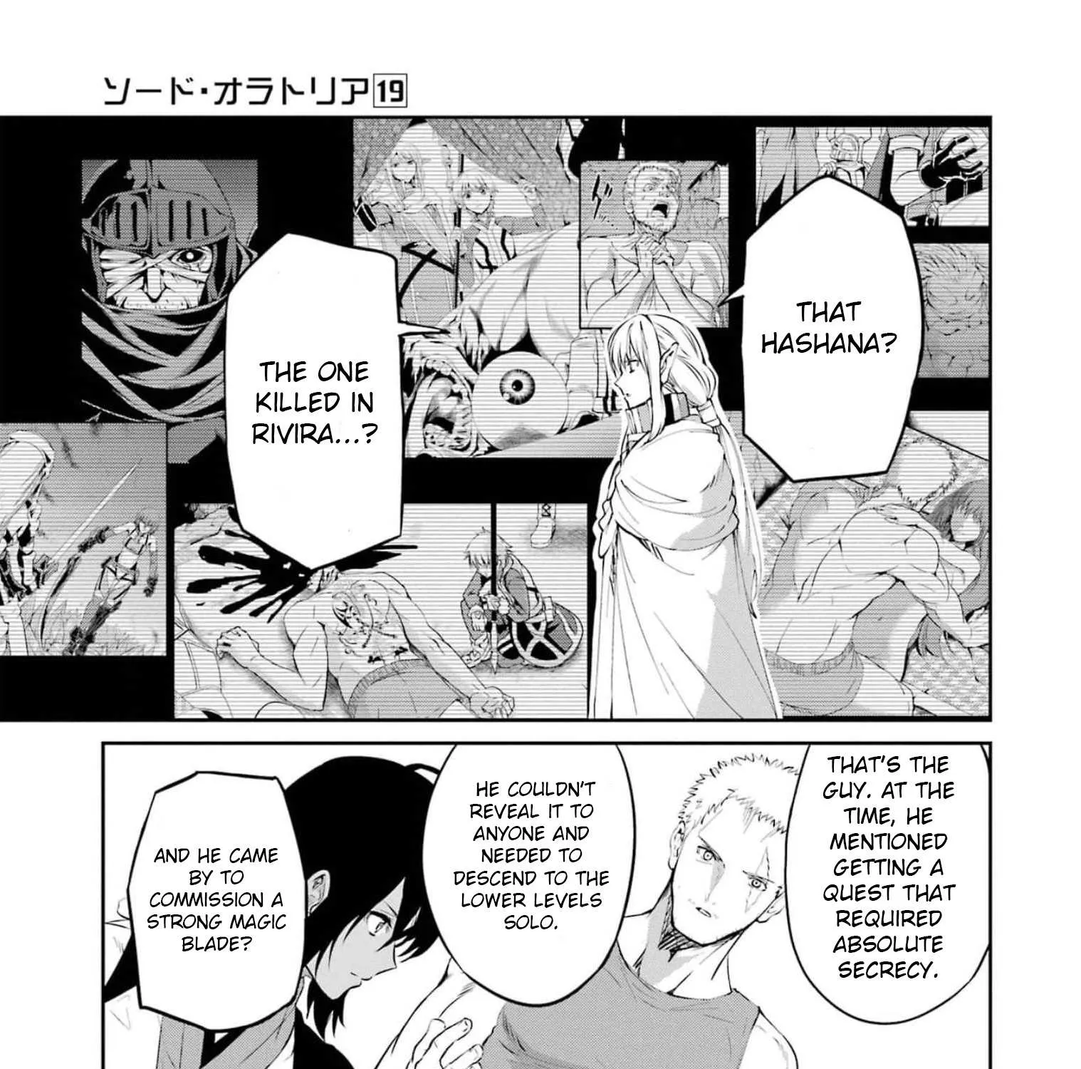Dungeon Ni Deai O Motomeru No Wa Machigatte Iru Darou Ka Gaiden - Sword Oratoria Chapter 82 page 37 - 