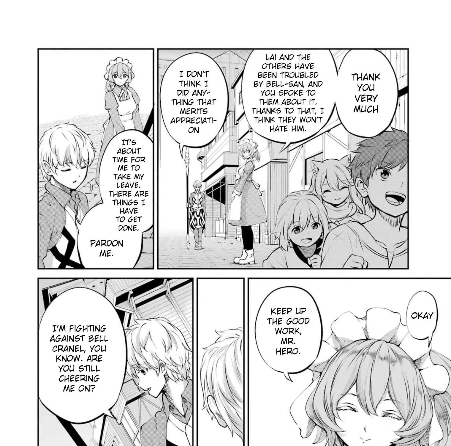Dungeon Ni Deai O Motomeru No Wa Machigatte Iru Darou Ka Gaiden - Sword Oratoria Chapter 83 page 107 - 