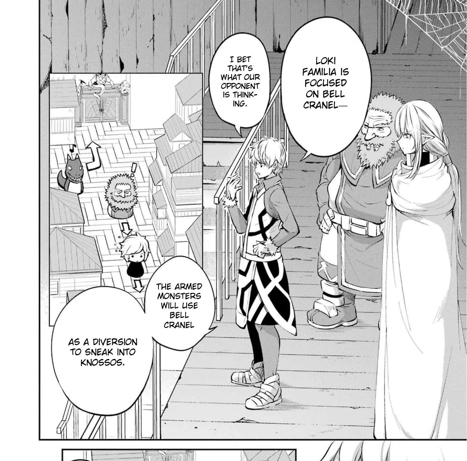Dungeon Ni Deai O Motomeru No Wa Machigatte Iru Darou Ka Gaiden - Sword Oratoria Chapter 84 page 55 - 
