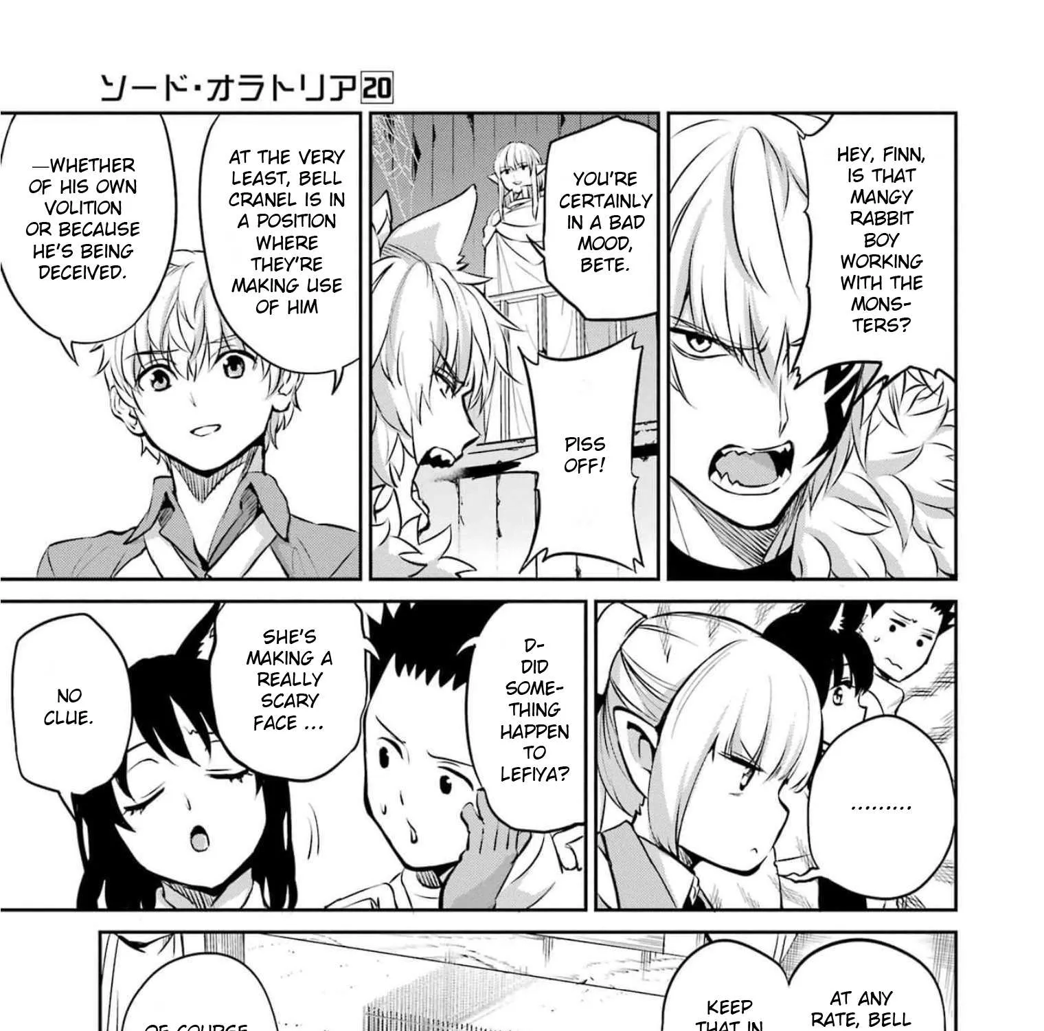Dungeon Ni Deai O Motomeru No Wa Machigatte Iru Darou Ka Gaiden - Sword Oratoria Chapter 84 page 57 - 