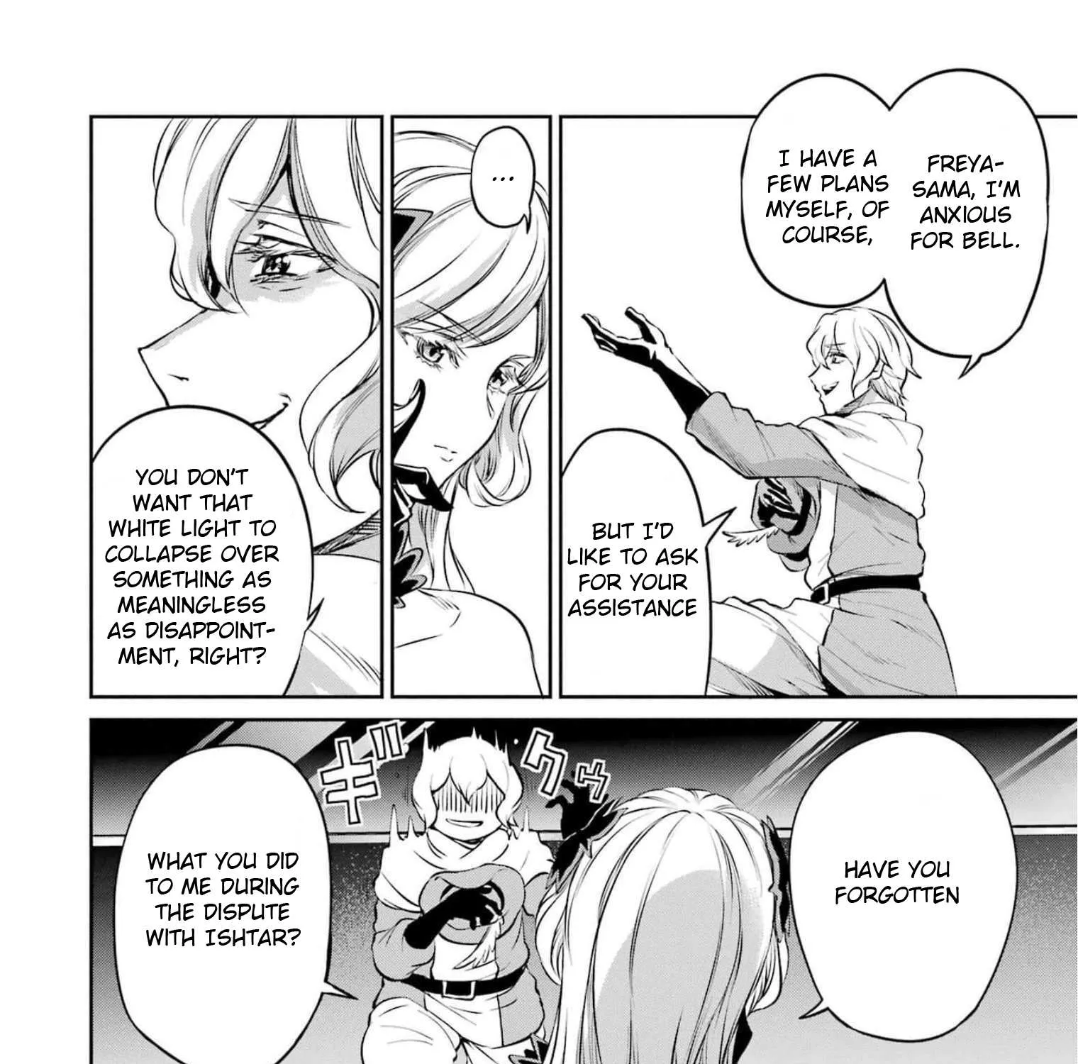 Dungeon Ni Deai O Motomeru No Wa Machigatte Iru Darou Ka Gaiden - Sword Oratoria Chapter 84 page 87 - 