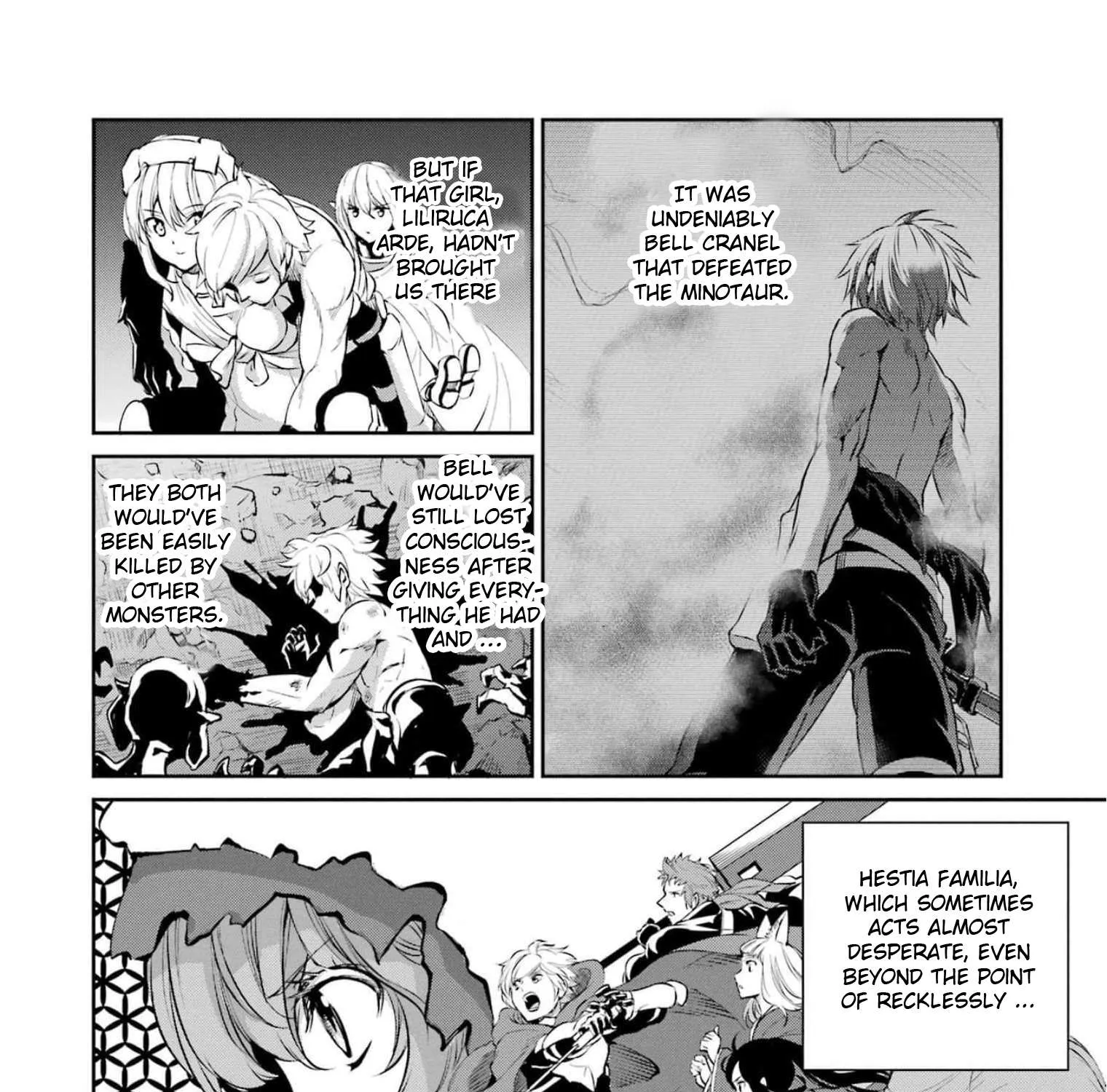 Dungeon Ni Deai O Motomeru No Wa Machigatte Iru Darou Ka Gaiden - Sword Oratoria Chapter 86 page 7 - 