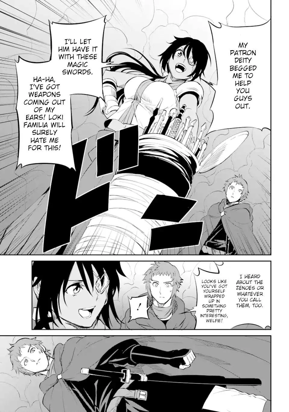 Dungeon Ni Deai O Motomeru No Wa Machigatte Iru Darou Ka Gaiden - Sword Oratoria Chapter 87 page 13 - 