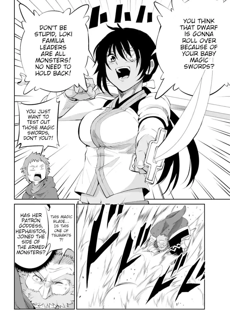 Dungeon Ni Deai O Motomeru No Wa Machigatte Iru Darou Ka Gaiden - Sword Oratoria Chapter 87 page 14 - 