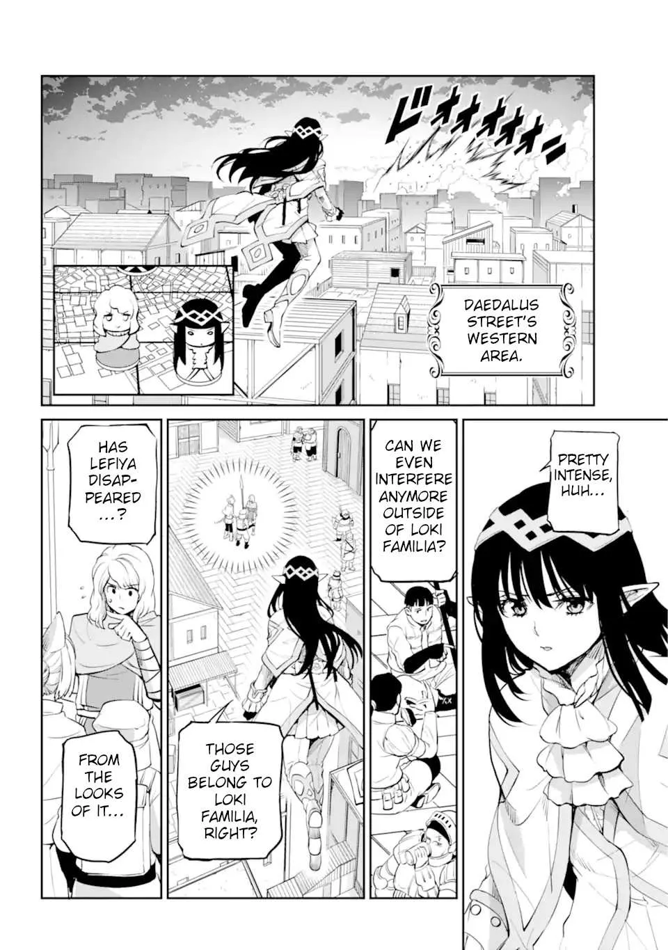 Dungeon Ni Deai O Motomeru No Wa Machigatte Iru Darou Ka Gaiden - Sword Oratoria Chapter 87 page 42 - 