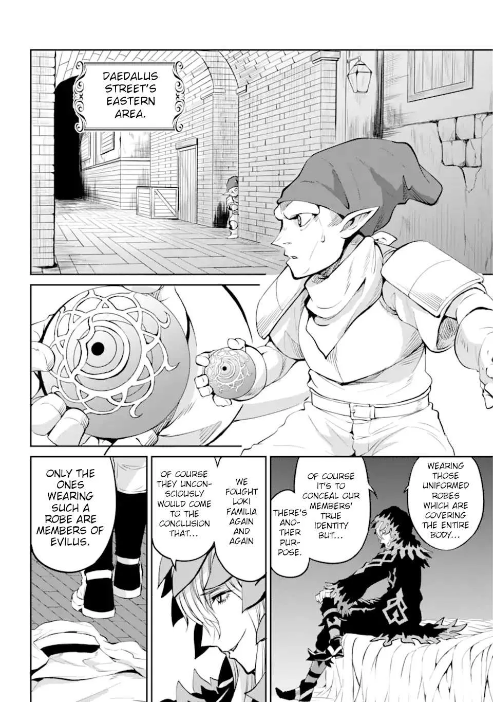 Dungeon Ni Deai O Motomeru No Wa Machigatte Iru Darou Ka Gaiden - Sword Oratoria Chapter 87 page 44 - 