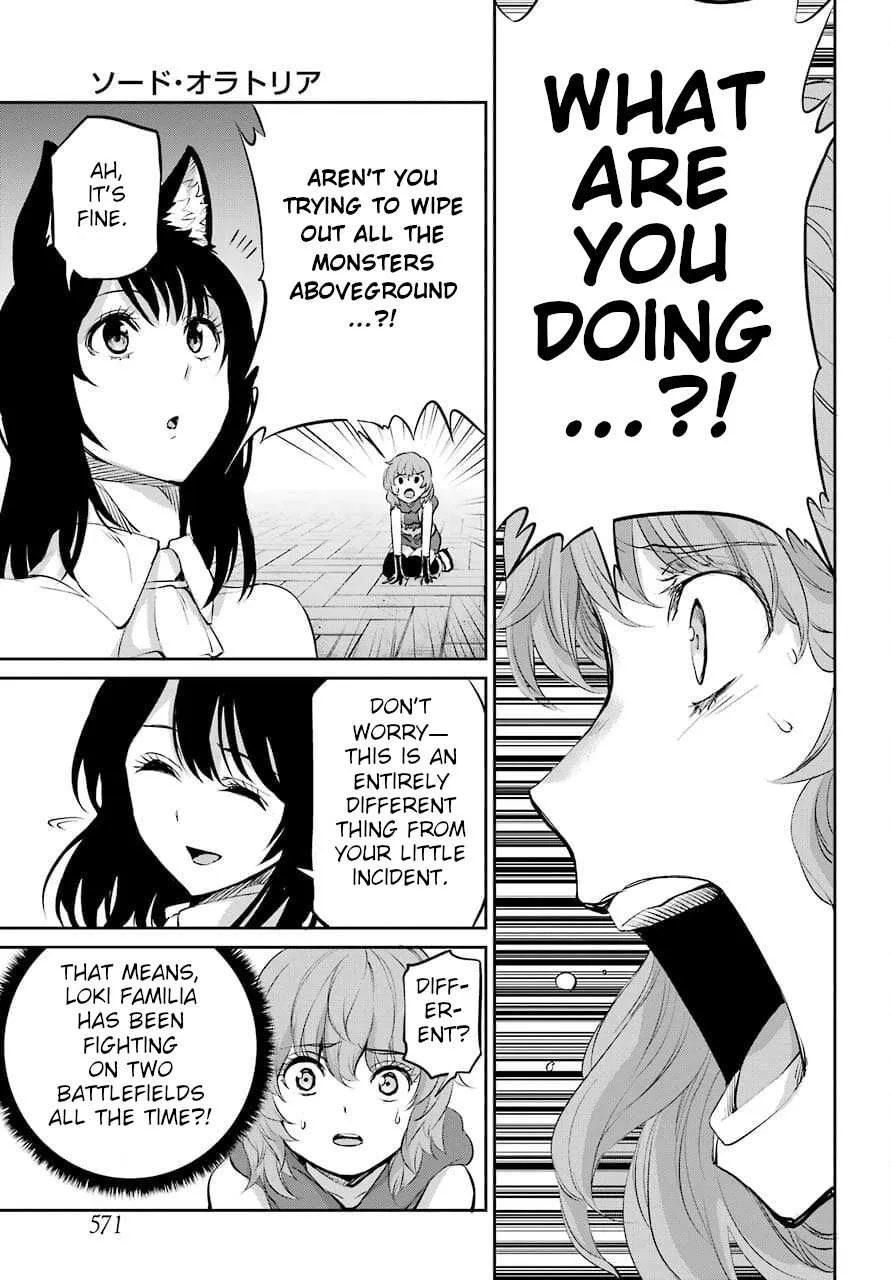 Dungeon Ni Deai O Motomeru No Wa Machigatte Iru Darou Ka Gaiden - Sword Oratoria Chapter 88 page 14 - 
