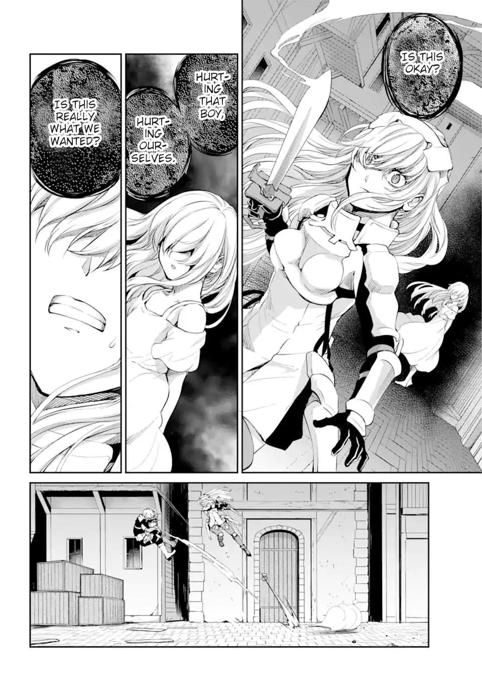 Dungeon Ni Deai O Motomeru No Wa Machigatte Iru Darou Ka Gaiden - Sword Oratoria Chapter 90 page 34 - 