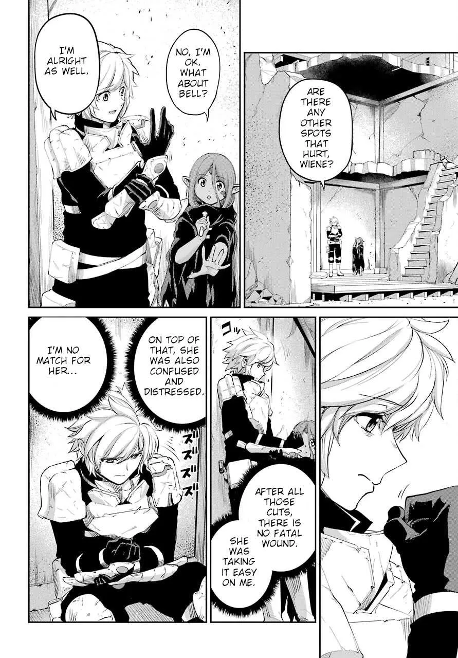 Dungeon Ni Deai O Motomeru No Wa Machigatte Iru Darou Ka Gaiden - Sword Oratoria Chapter 91 page 38 - 