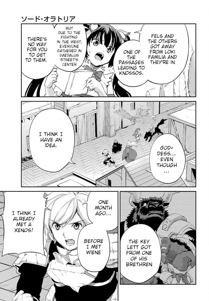 Dungeon Ni Deai O Motomeru No Wa Machigatte Iru Darou Ka Gaiden - Sword Oratoria Chapter 91 page 41 - 