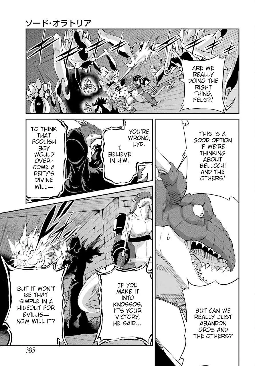 Dungeon Ni Deai O Motomeru No Wa Machigatte Iru Darou Ka Gaiden - Sword Oratoria Chapter 92 page 35 - 