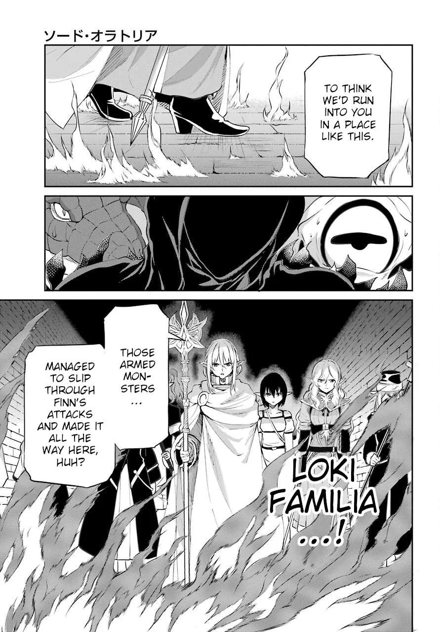 Dungeon Ni Deai O Motomeru No Wa Machigatte Iru Darou Ka Gaiden - Sword Oratoria Chapter 92 page 39 - 