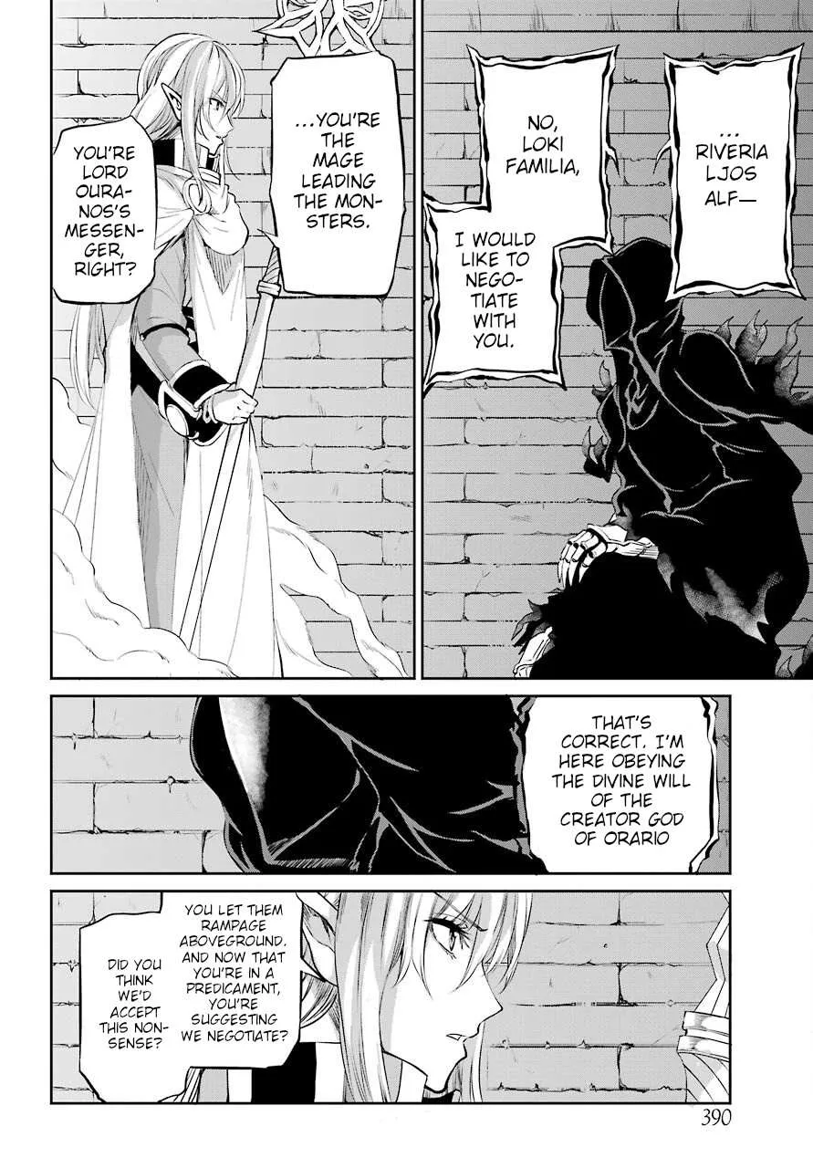 Dungeon Ni Deai O Motomeru No Wa Machigatte Iru Darou Ka Gaiden - Sword Oratoria Chapter 92 page 40 - 