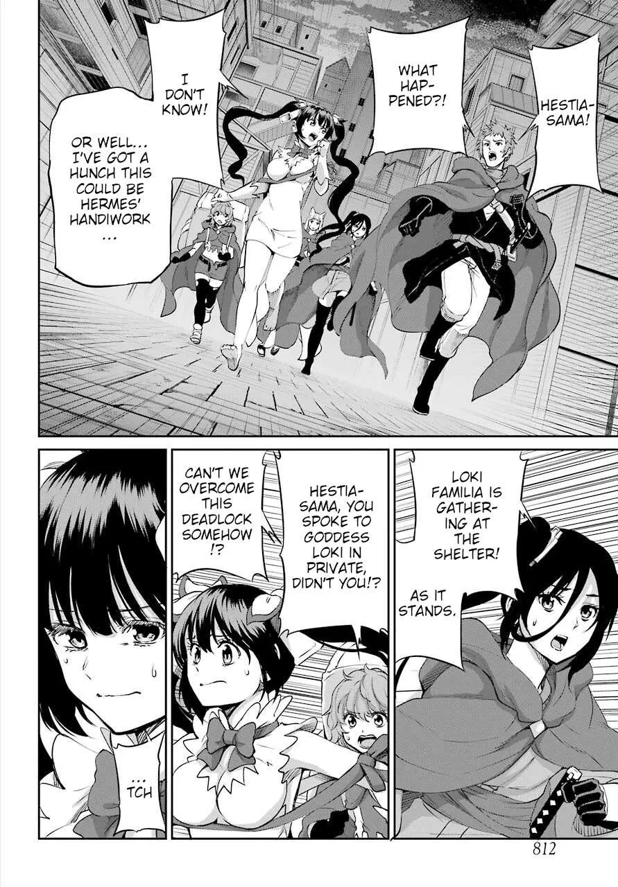 Dungeon Ni Deai O Motomeru No Wa Machigatte Iru Darou Ka Gaiden - Sword Oratoria Chapter 93 page 11 - 