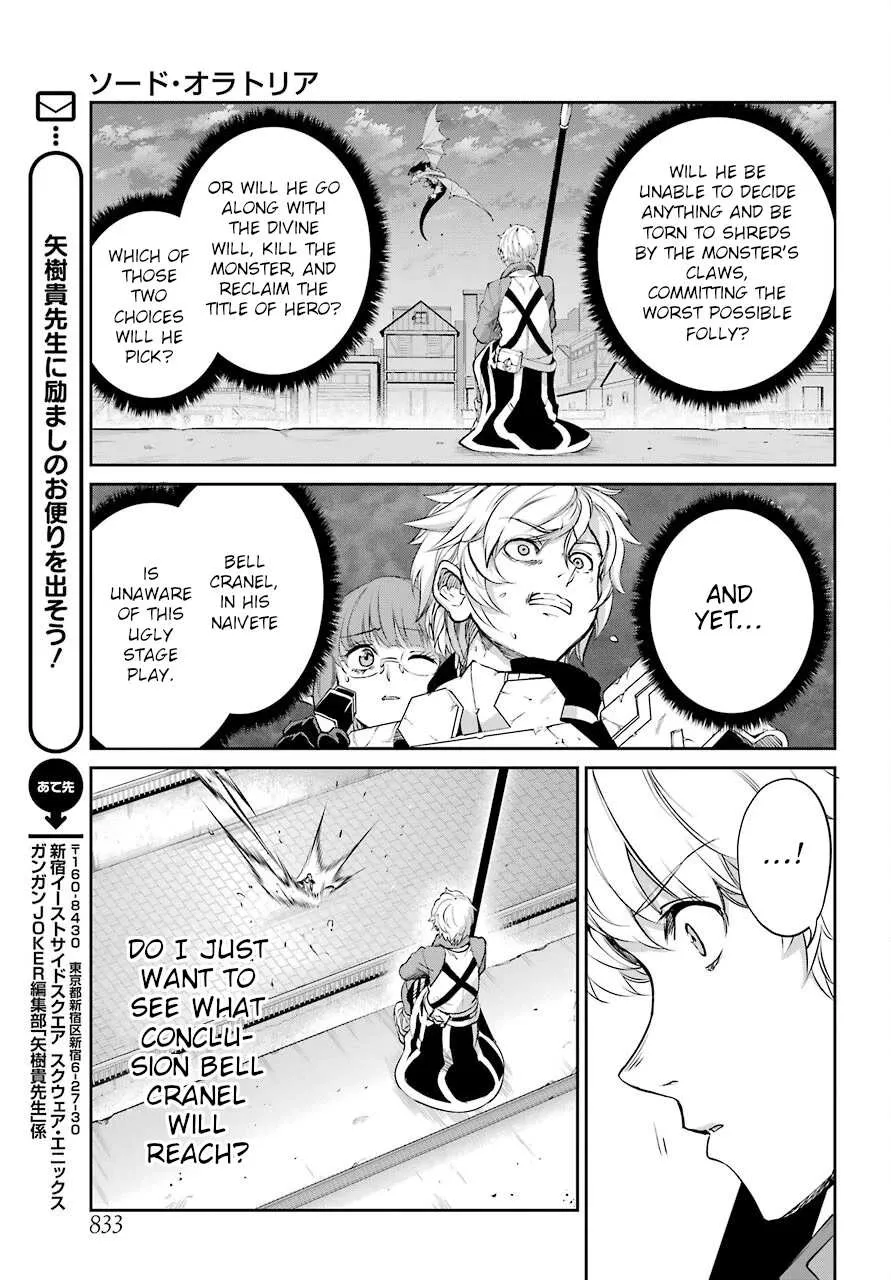 Dungeon Ni Deai O Motomeru No Wa Machigatte Iru Darou Ka Gaiden - Sword Oratoria Chapter 93 page 31 - 