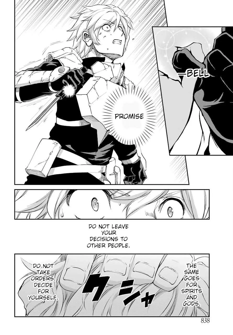 Dungeon Ni Deai O Motomeru No Wa Machigatte Iru Darou Ka Gaiden - Sword Oratoria Chapter 93 page 36 - 