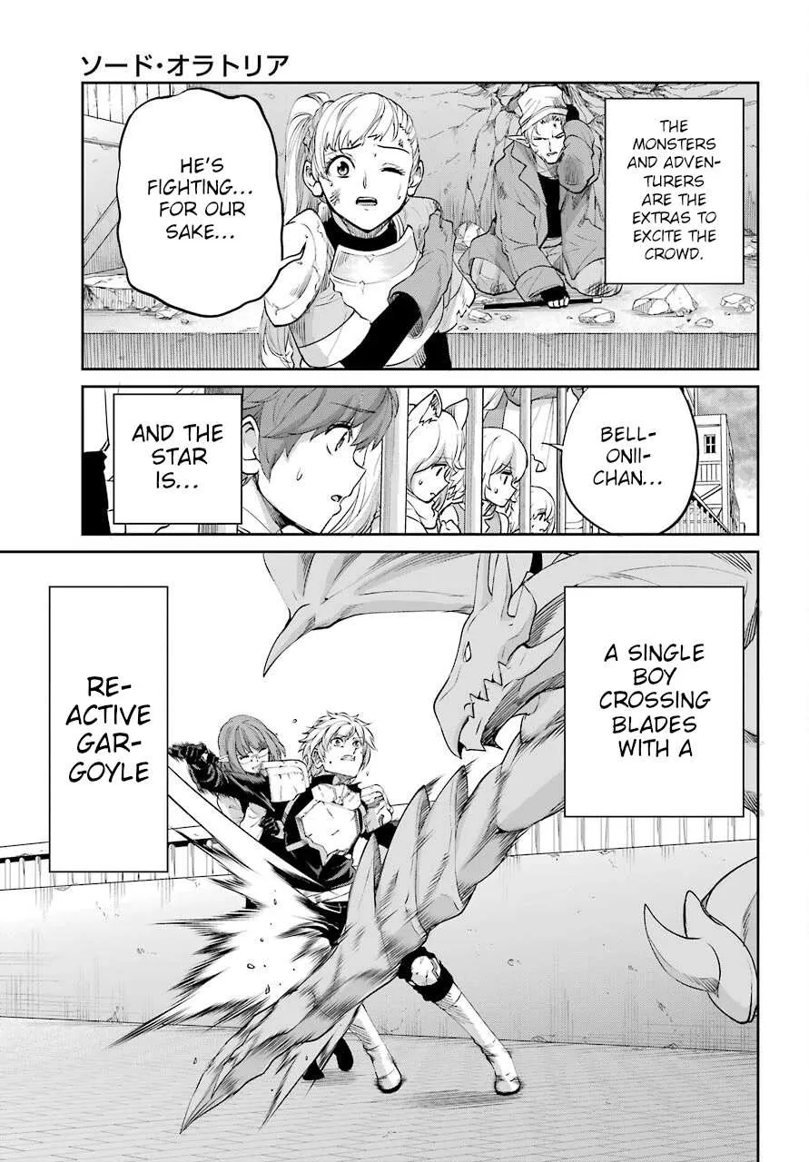 Dungeon Ni Deai O Motomeru No Wa Machigatte Iru Darou Ka Gaiden - Sword Oratoria Chapter 93 page 8 - 