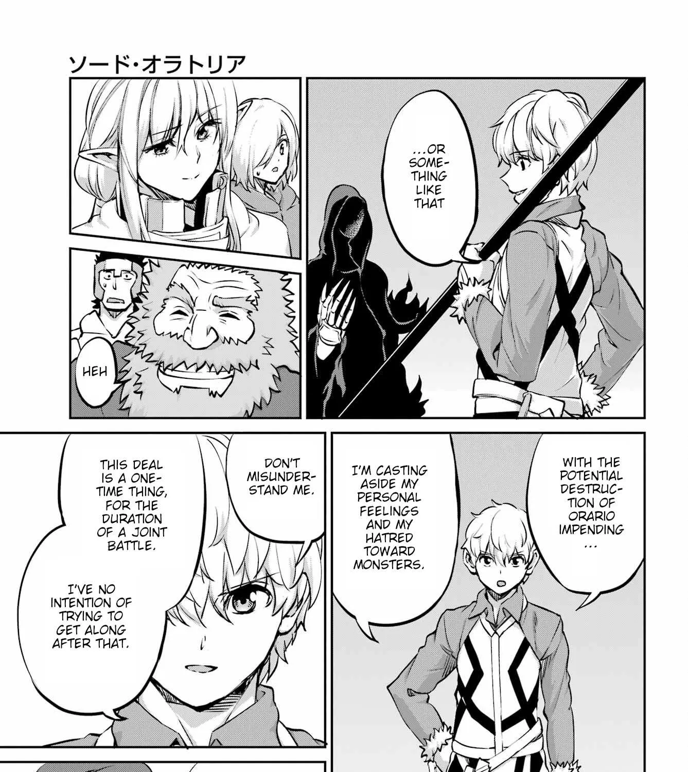 Dungeon Ni Deai O Motomeru No Wa Machigatte Iru Darou Ka Gaiden - Sword Oratoria Chapter 96 page 75 - 