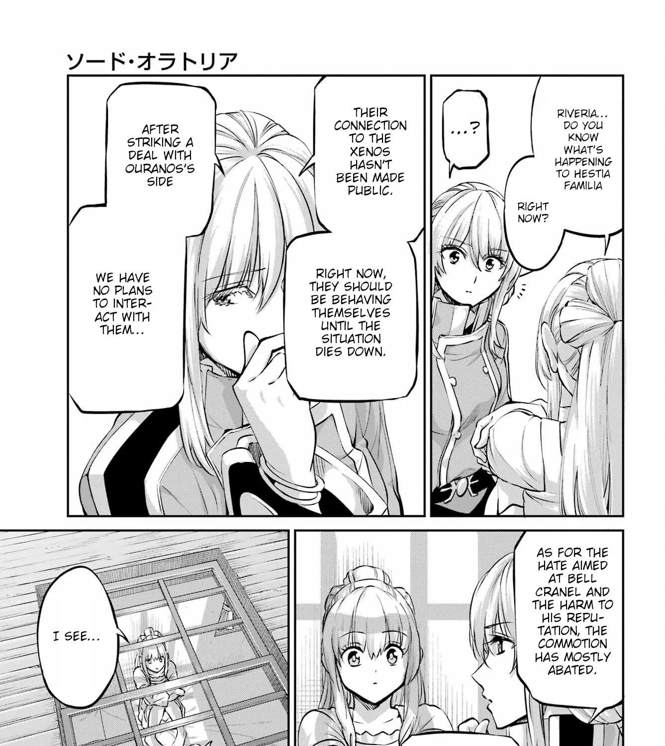 Dungeon Ni Deai O Motomeru No Wa Machigatte Iru Darou Ka Gaiden - Sword Oratoria Chapter 97 page 85 - 