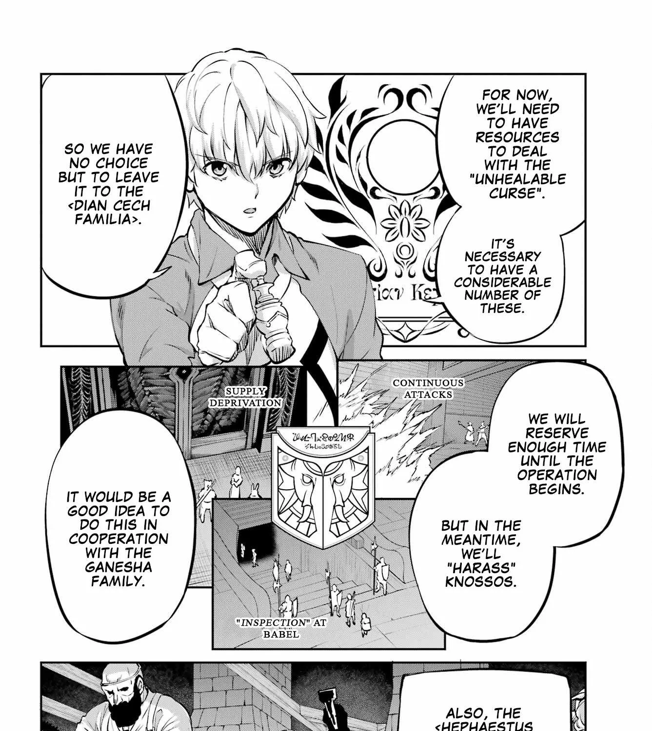 Dungeon Ni Deai O Motomeru No Wa Machigatte Iru Darou Ka Gaiden - Sword Oratoria Chapter 98 page 105 - 