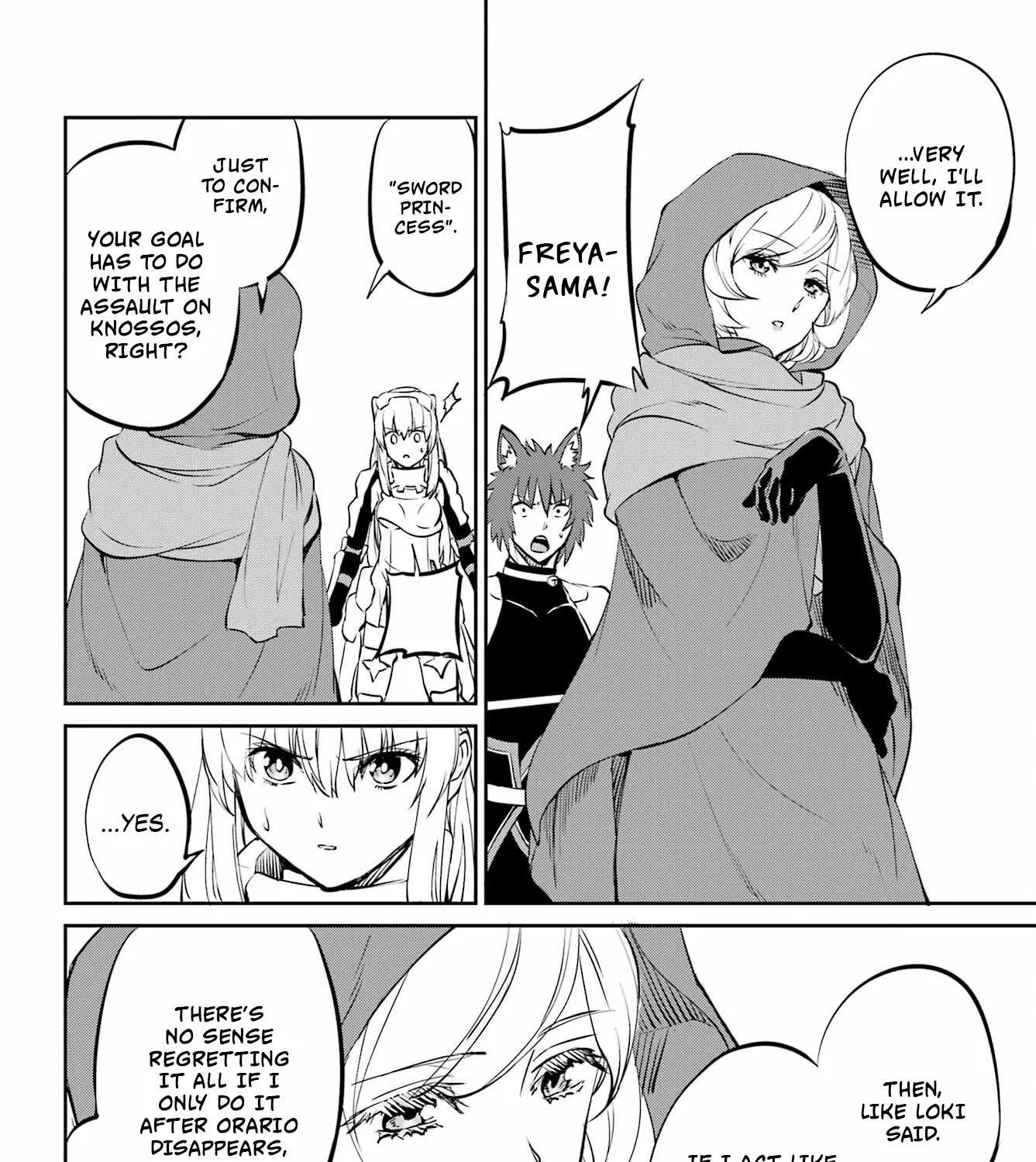 Dungeon Ni Deai O Motomeru No Wa Machigatte Iru Darou Ka Gaiden - Sword Oratoria Chapter 98 page 61 - 