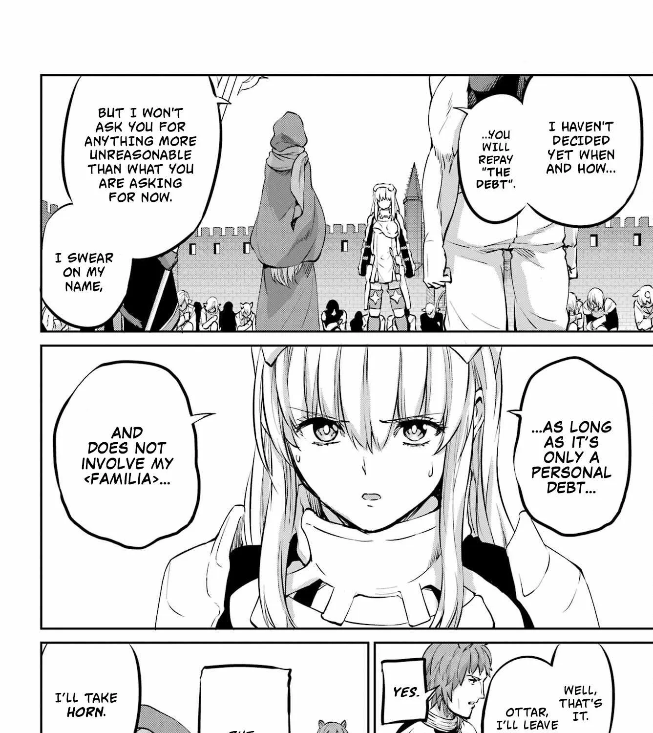 Dungeon Ni Deai O Motomeru No Wa Machigatte Iru Darou Ka Gaiden - Sword Oratoria Chapter 98 page 69 - 
