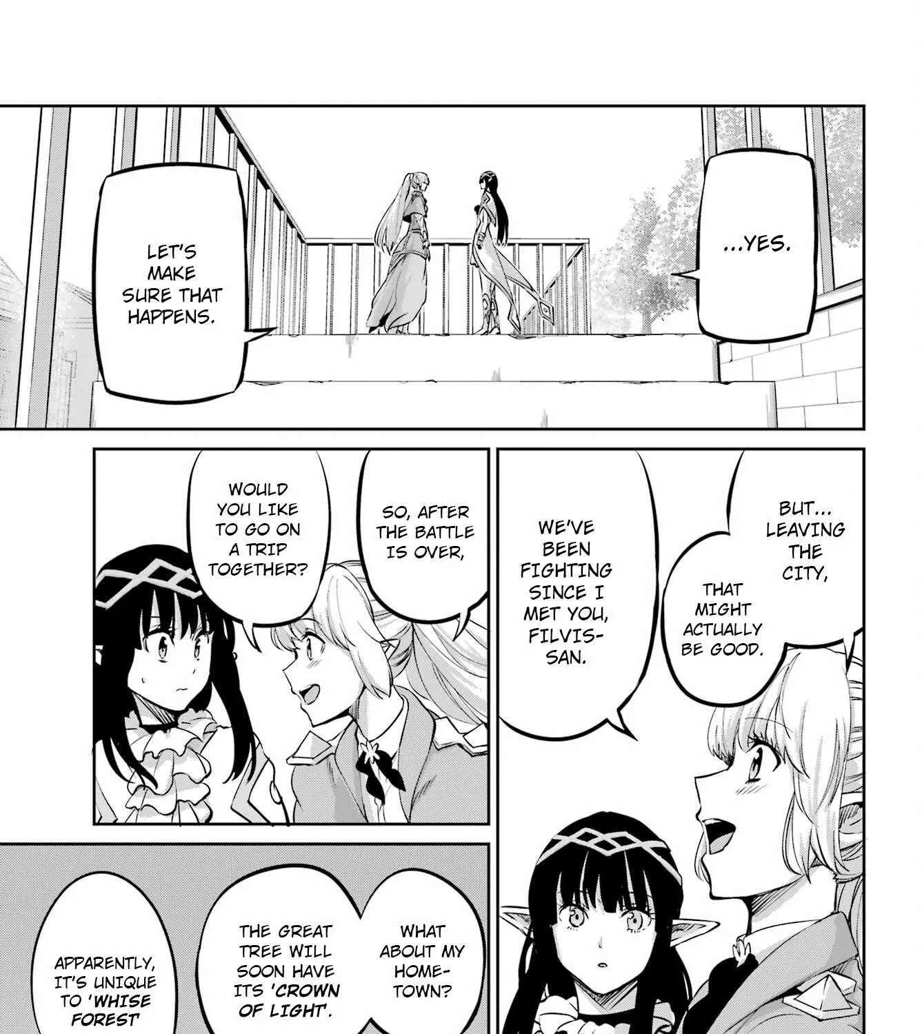 Dungeon Ni Deai O Motomeru No Wa Machigatte Iru Darou Ka Gaiden - Sword Oratoria Chapter 99 page 109 - 