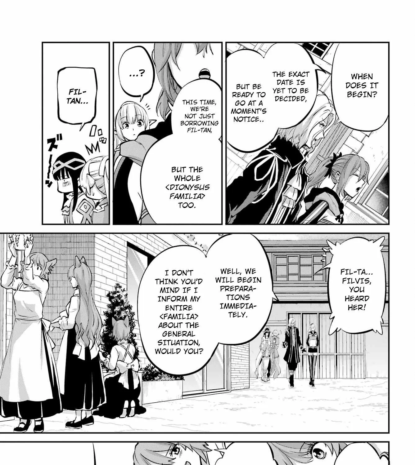 Dungeon Ni Deai O Motomeru No Wa Machigatte Iru Darou Ka Gaiden - Sword Oratoria Chapter 99 page 49 - 