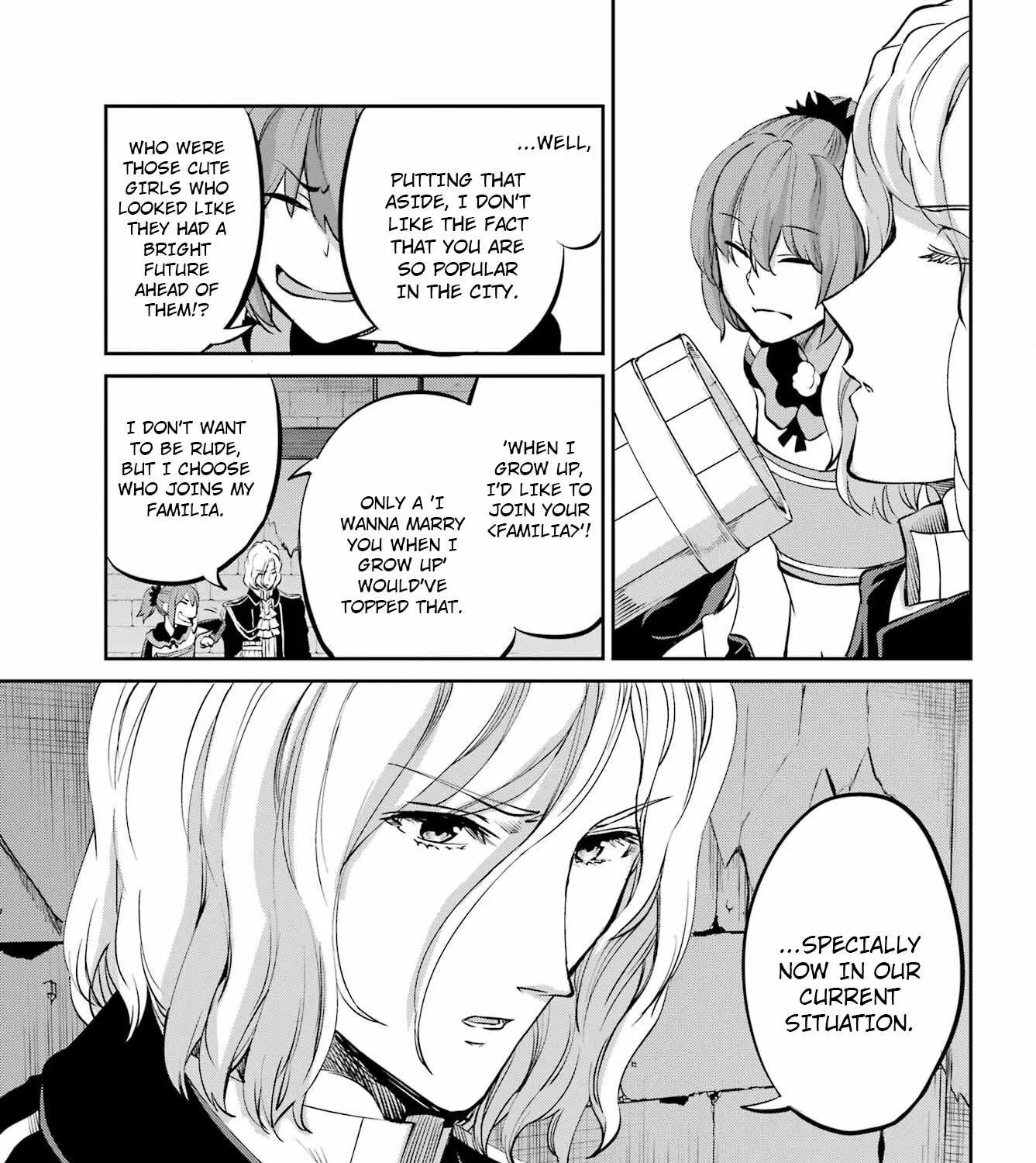 Dungeon Ni Deai O Motomeru No Wa Machigatte Iru Darou Ka Gaiden - Sword Oratoria Chapter 99 page 61 - 