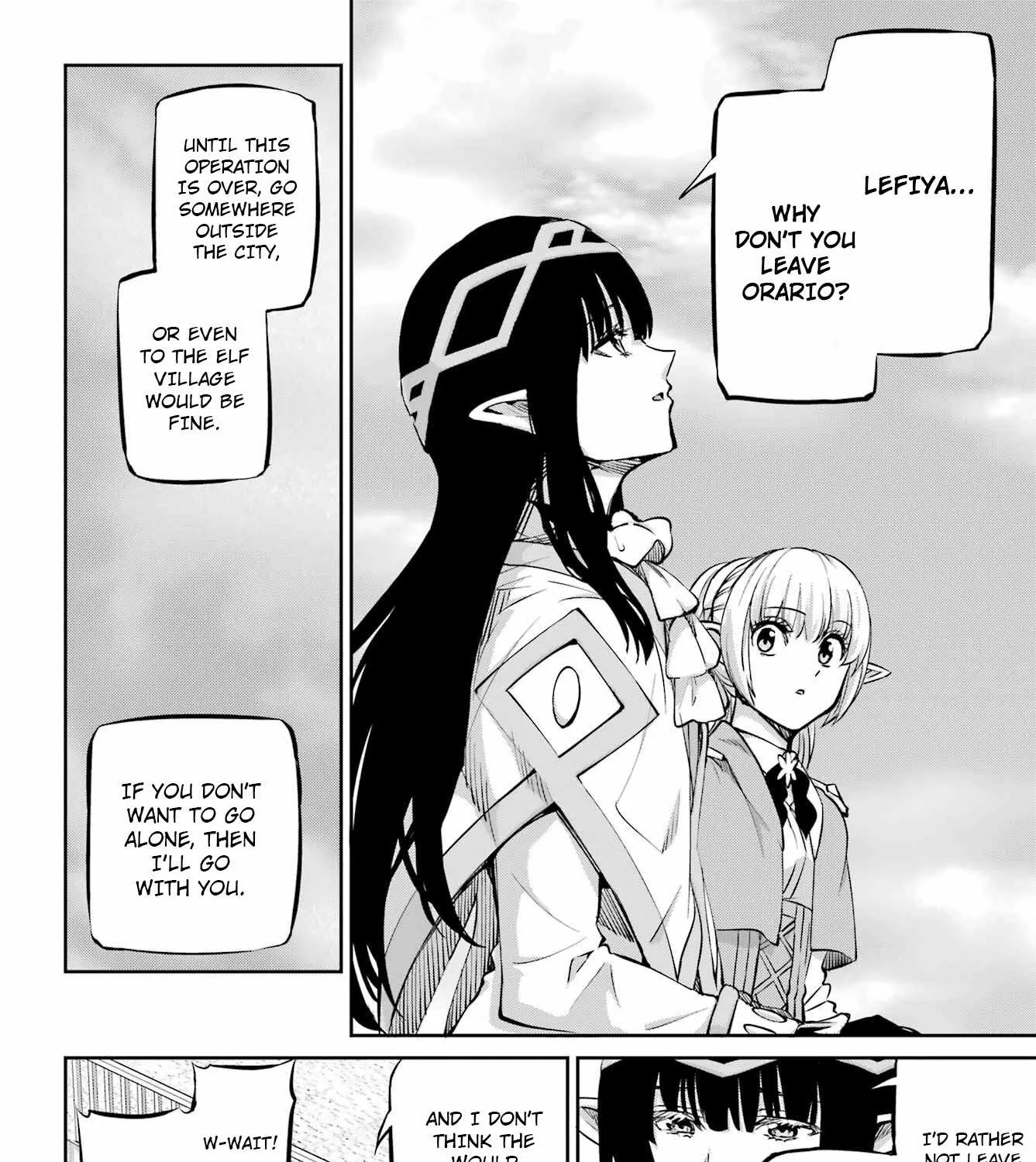 Dungeon Ni Deai O Motomeru No Wa Machigatte Iru Darou Ka Gaiden - Sword Oratoria Chapter 99 page 91 - 