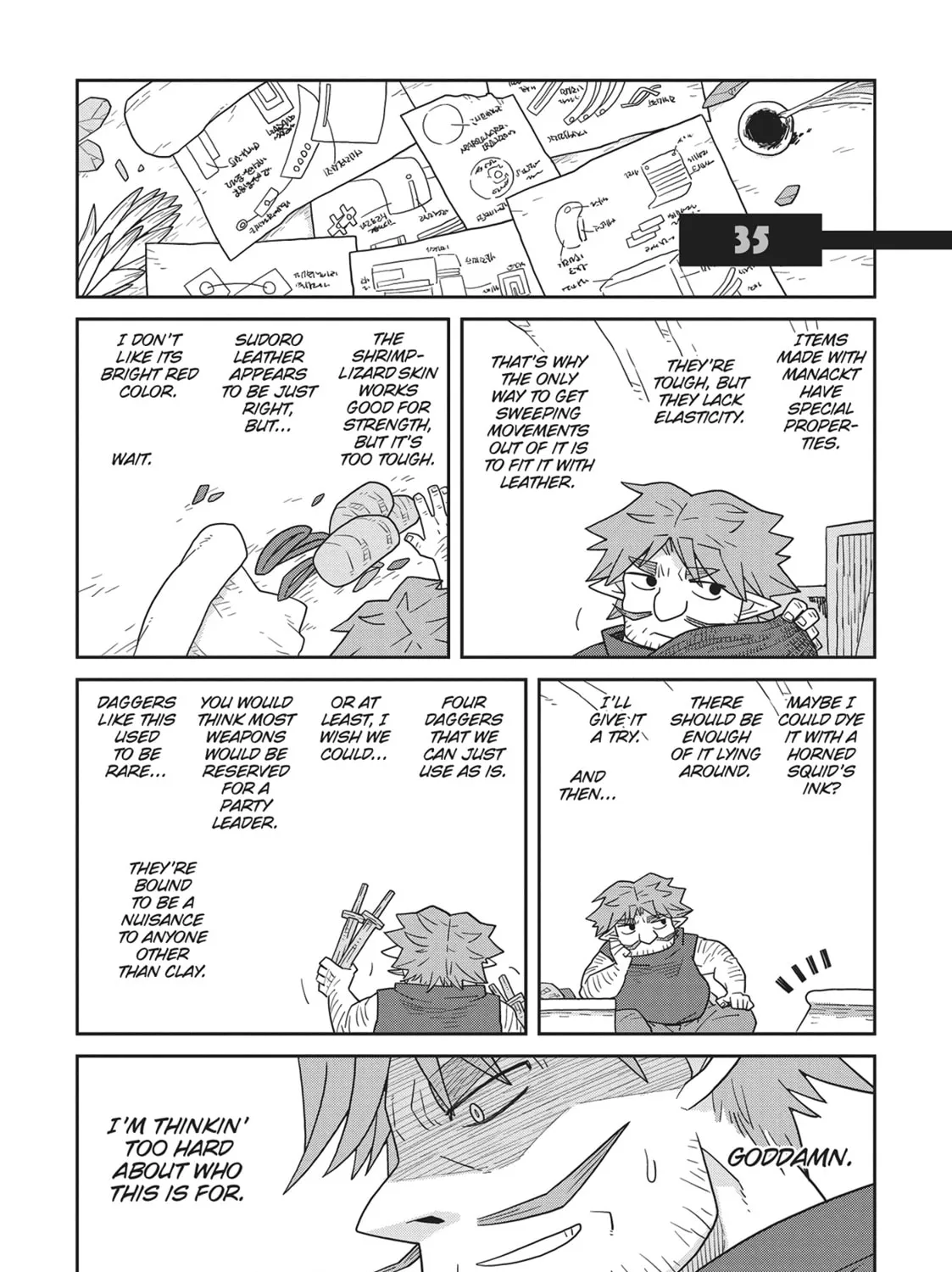 Dungeon no Naka Hito Chapter 35 page 1 - 