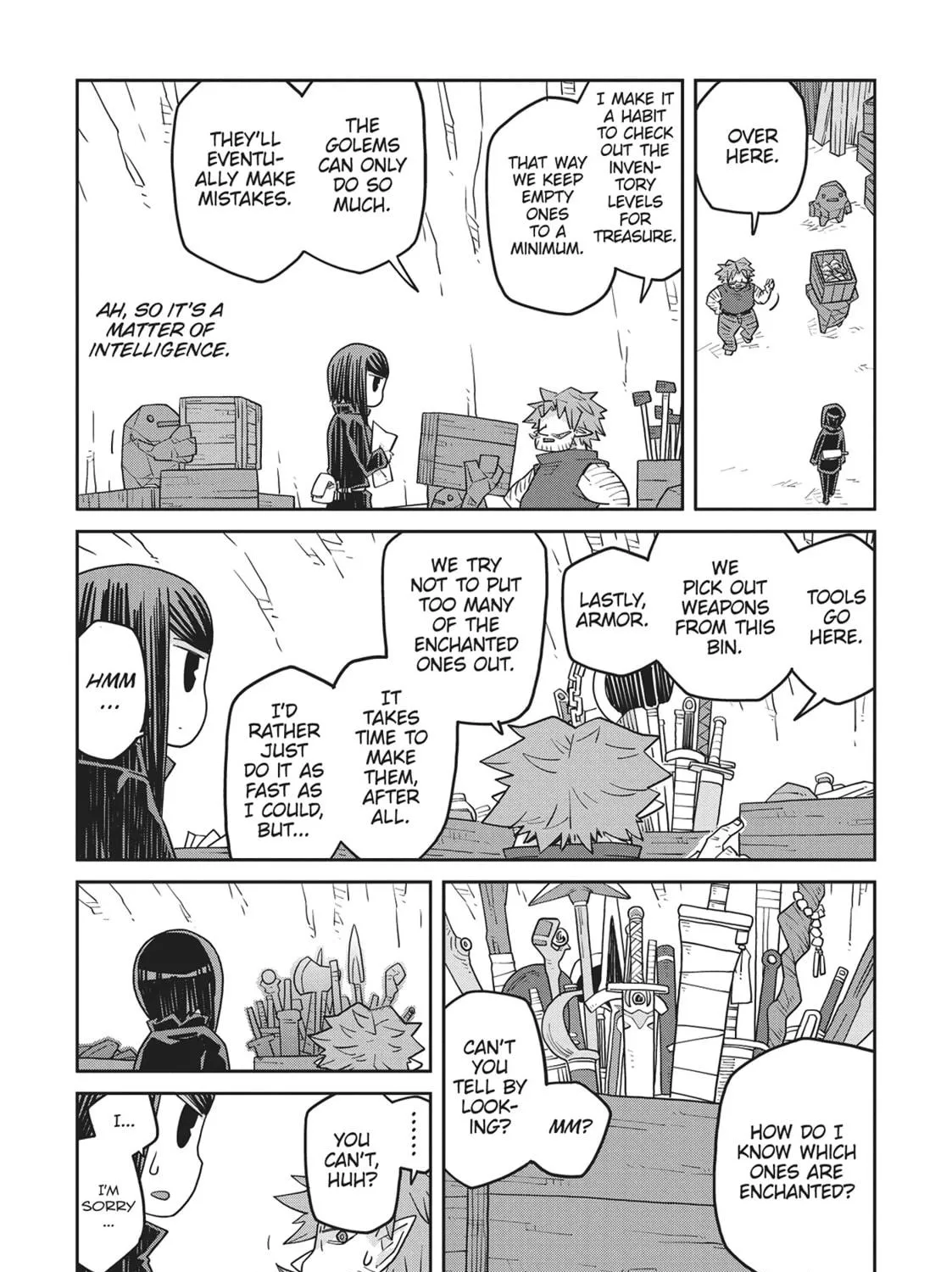 Dungeon no Naka Hito Chapter 37 page 19 - 