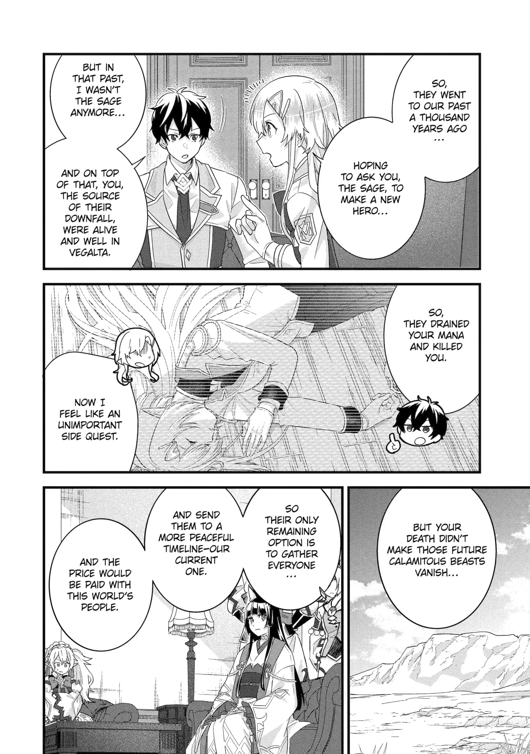 Eiyuu to Kenja no Tensei Kon Chapter 35.2 page 6 - 