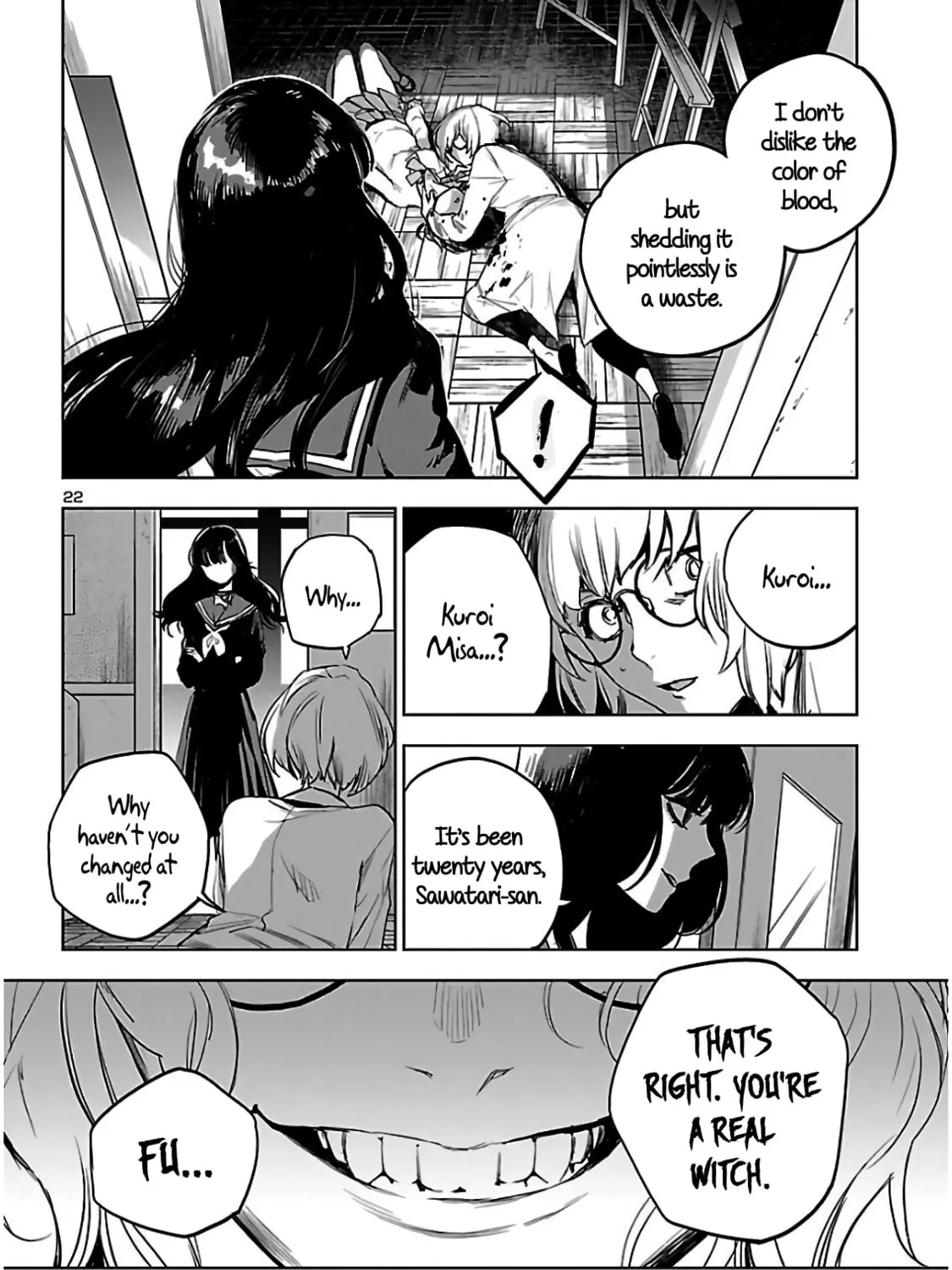 Eko Eko Azarak Reborn Chapter 4 page 45 - 