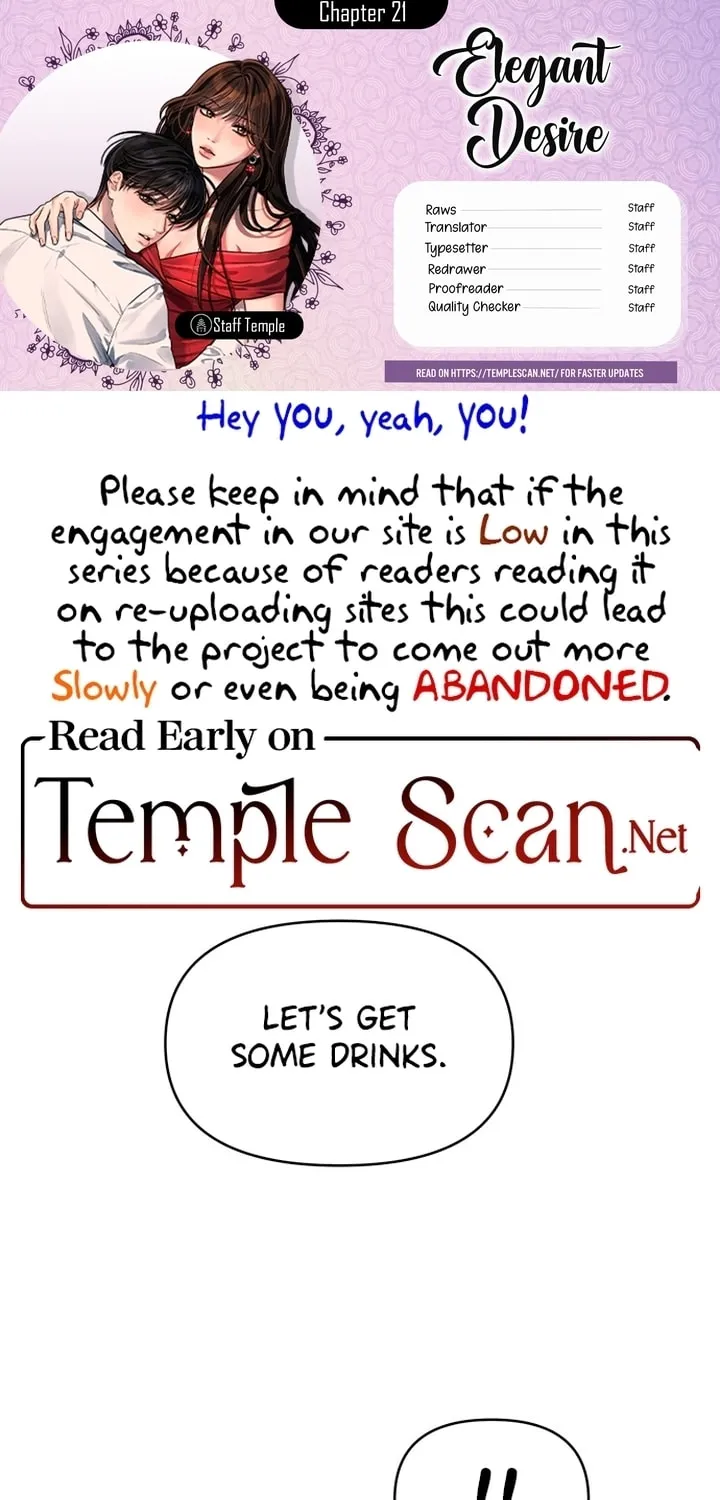 Elegant Desire Chapter 21 page 1 - 